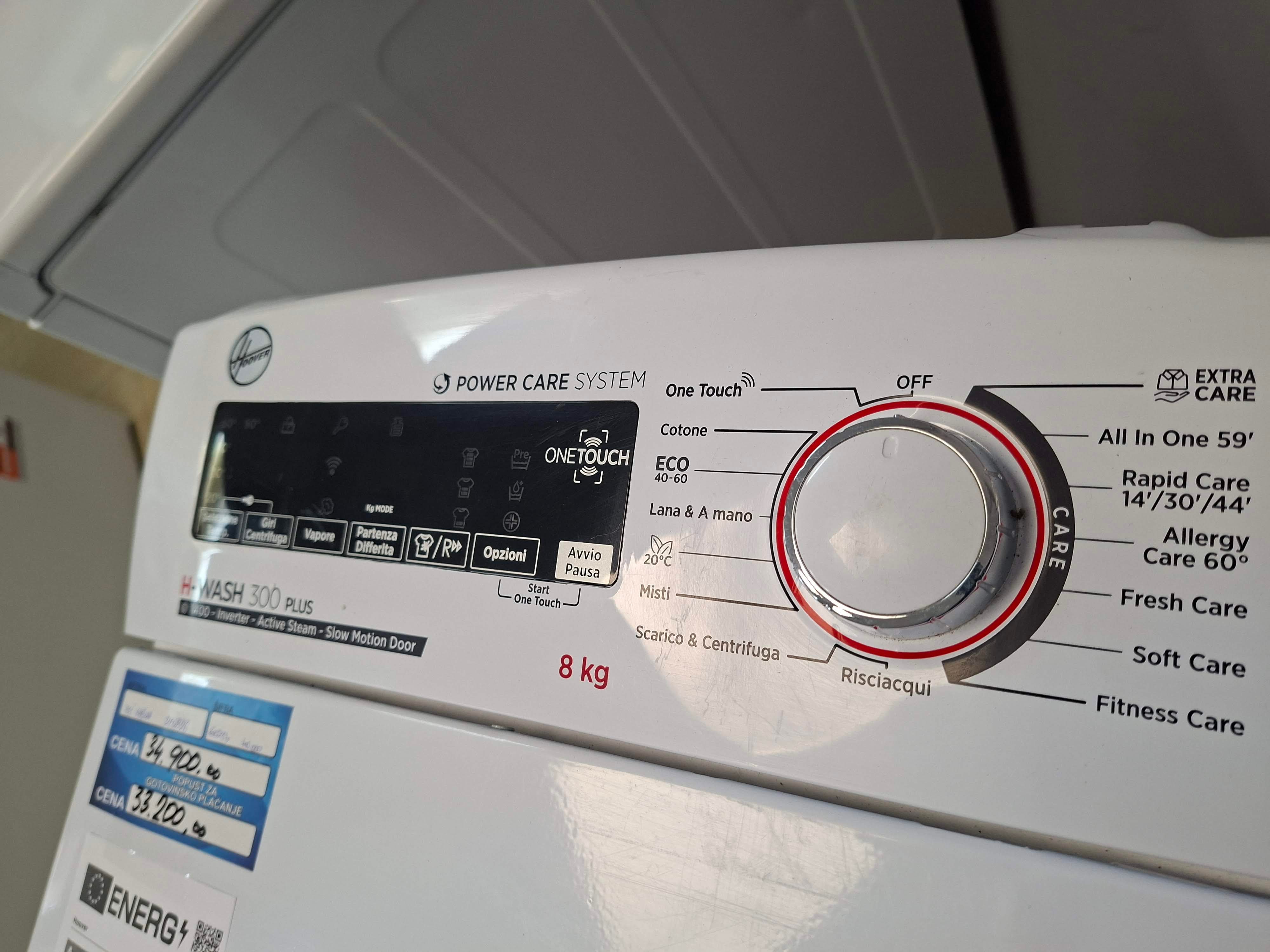 Veš mašina Hoover H3TSM48TAMCE-11, 8 kg