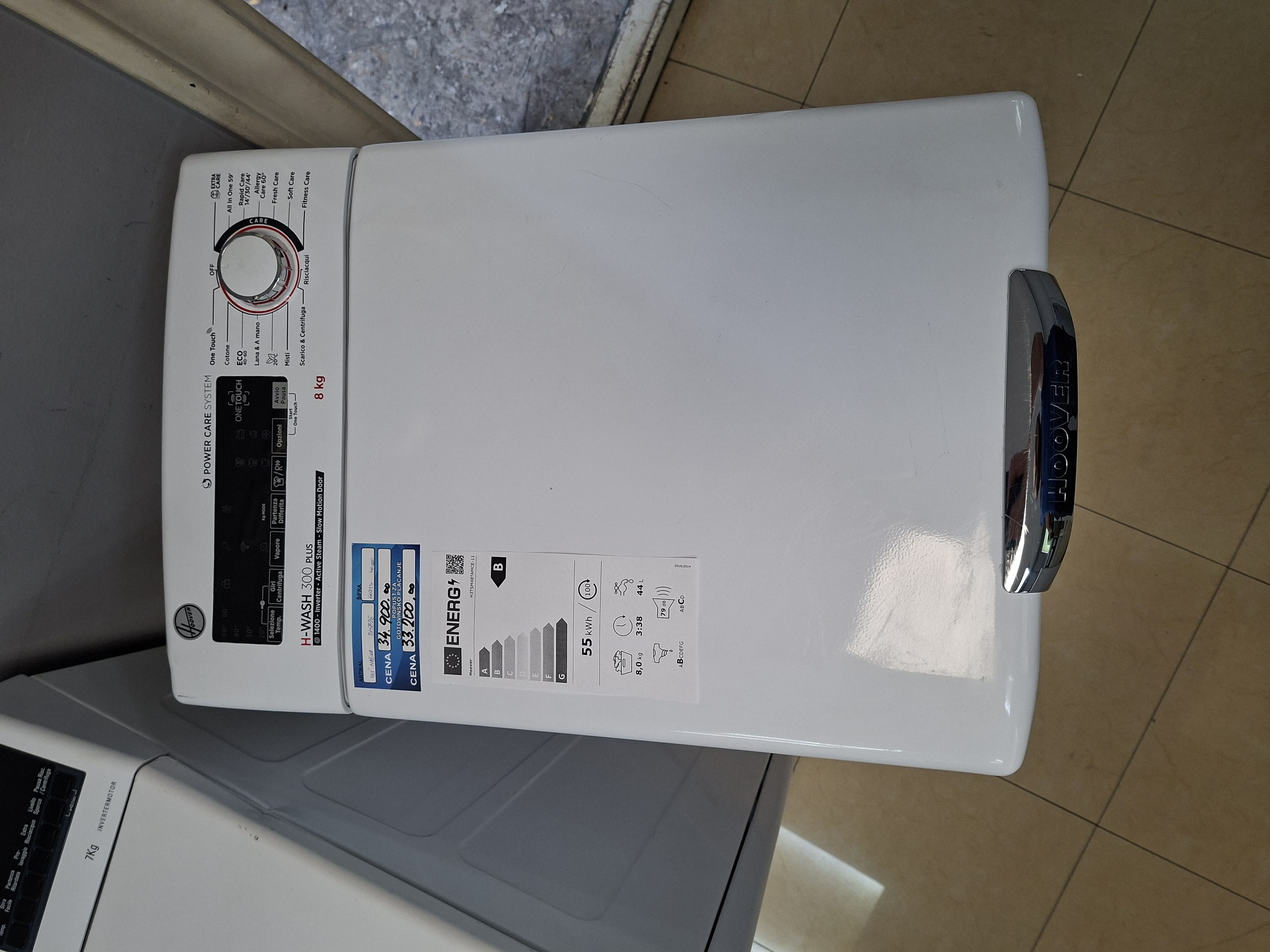 Veš mašina Hoover H3TSM48TAMCE-11, 8 kg