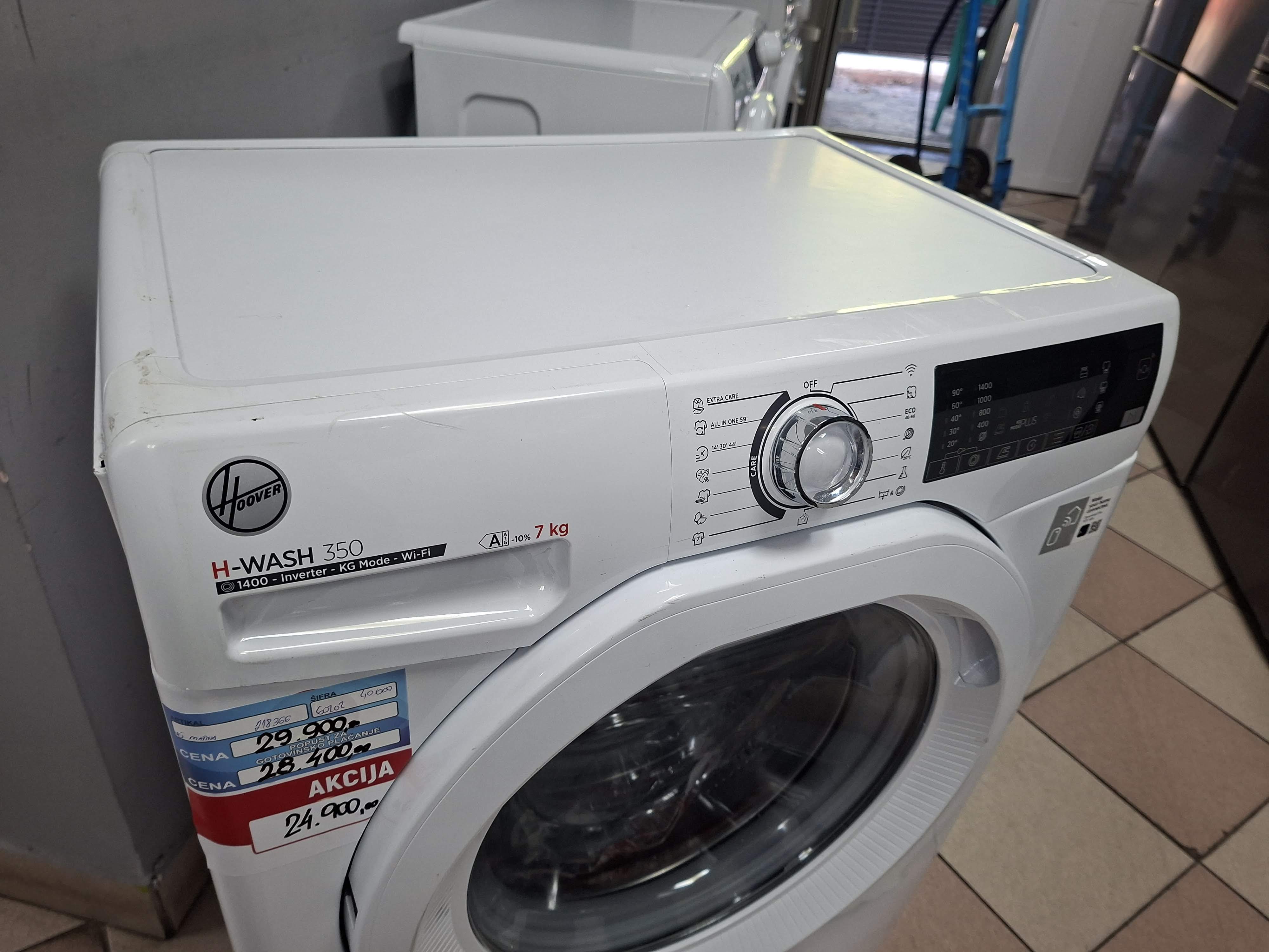 Veš mašina Hoover H3WP4474TAM6/1-S , 7 kg, slim