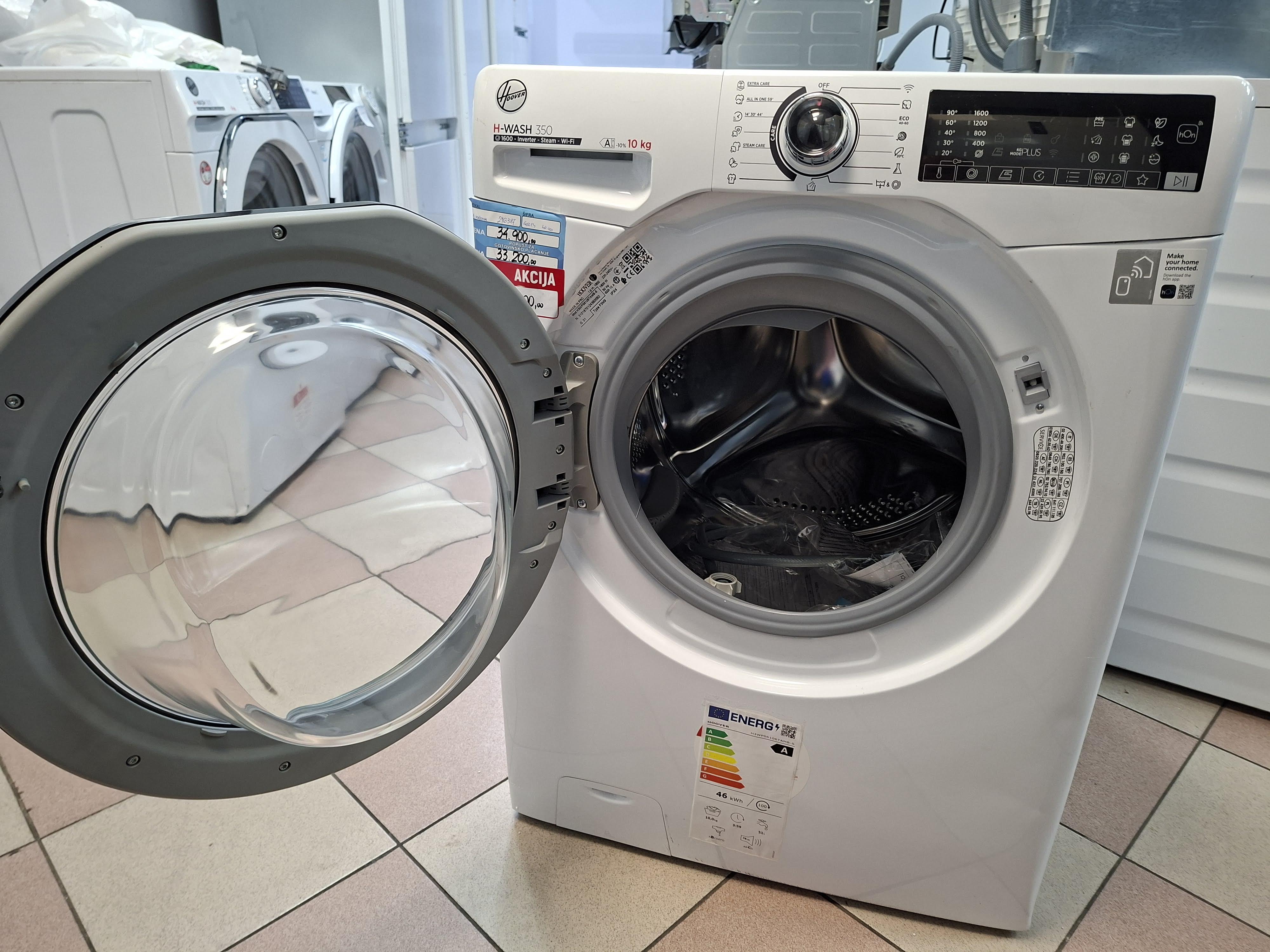 Veš mašina Hoover H3WPS6106TAMB-S , 10kg