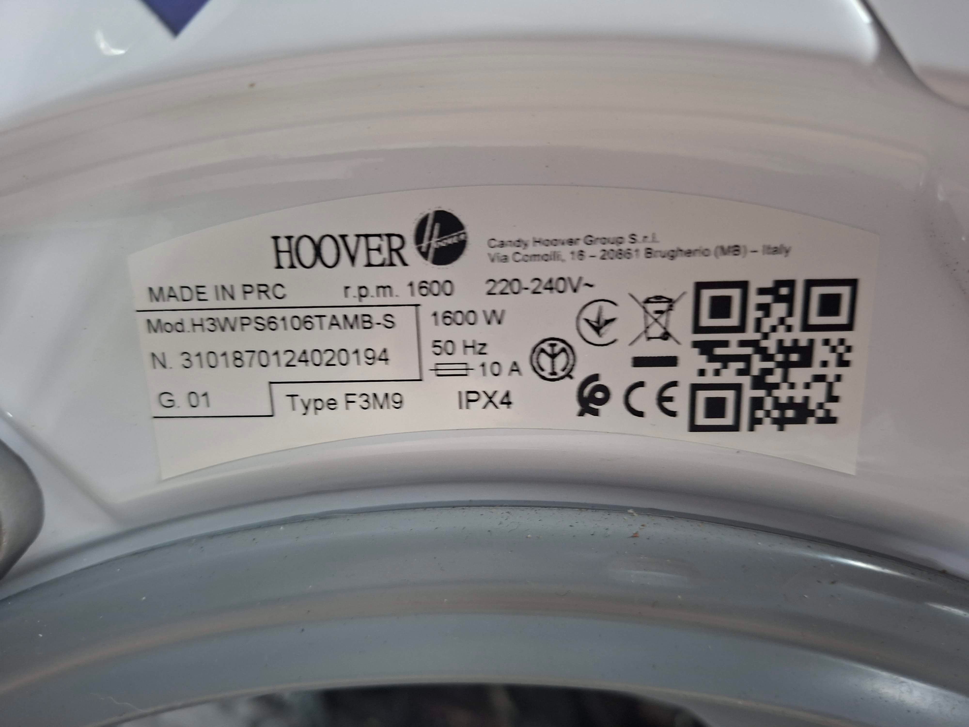 Veš mašina Hoover H3WPS6106TAMB-S , 10kg