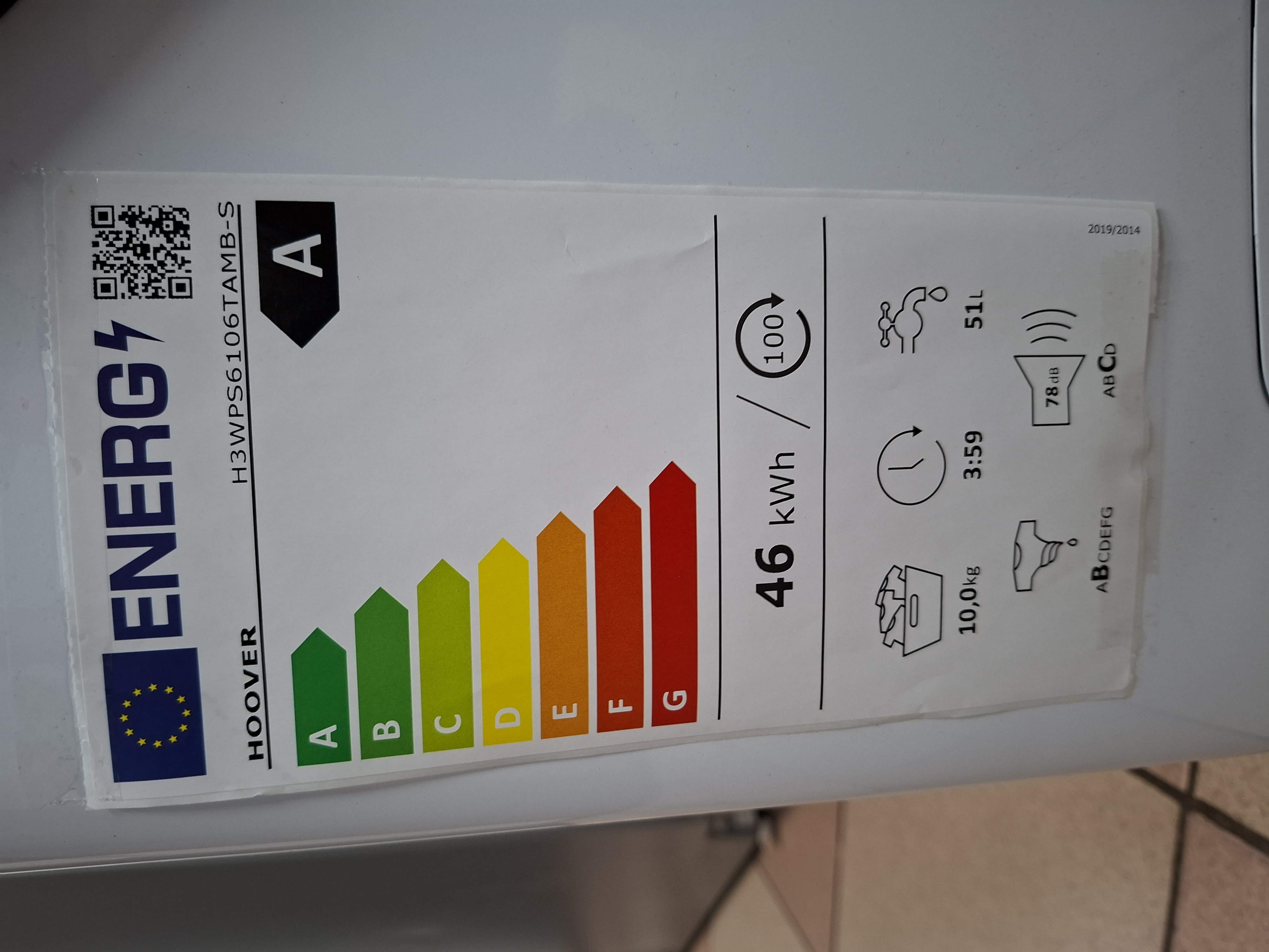 Veš mašina Hoover H3WPS6106TAMB-S , 10kg
