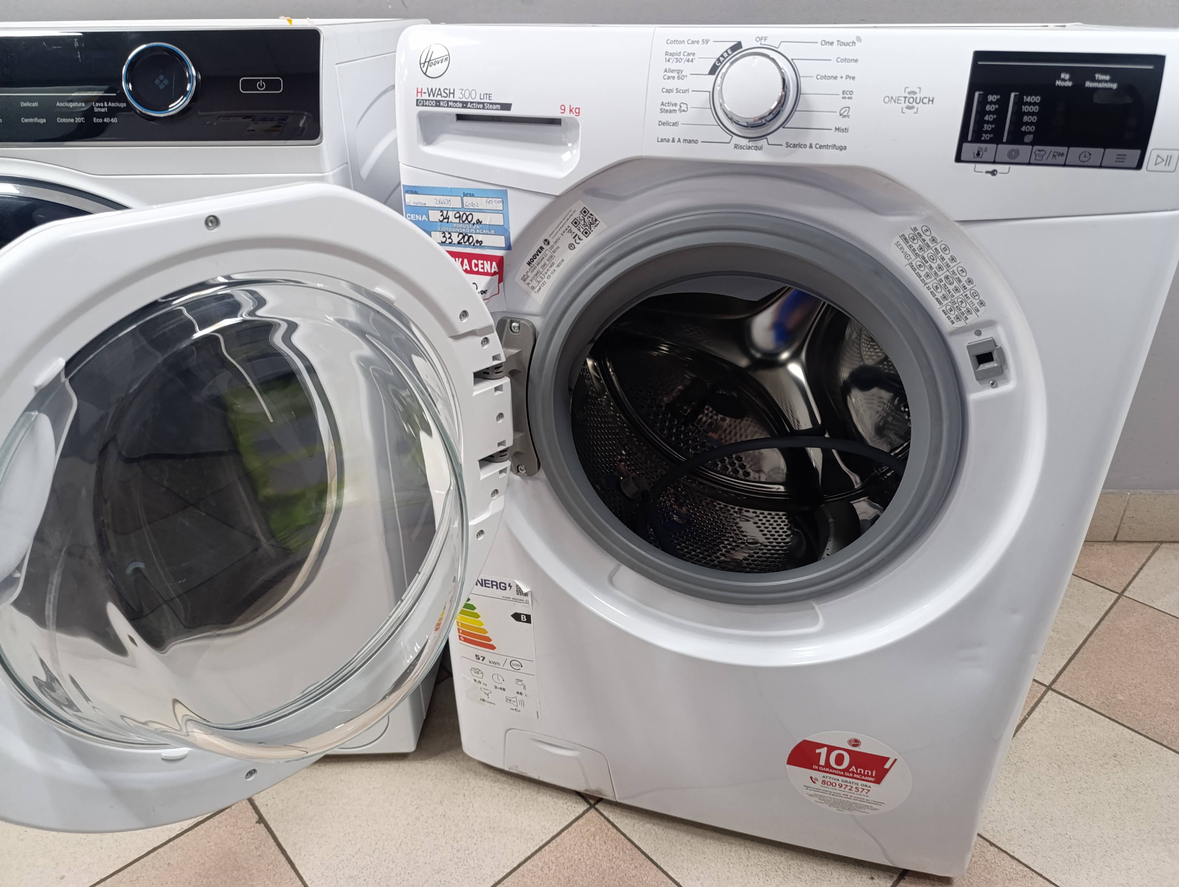 Veš mašina Hoover H3WS492DA4/1-11 , 9 kg.