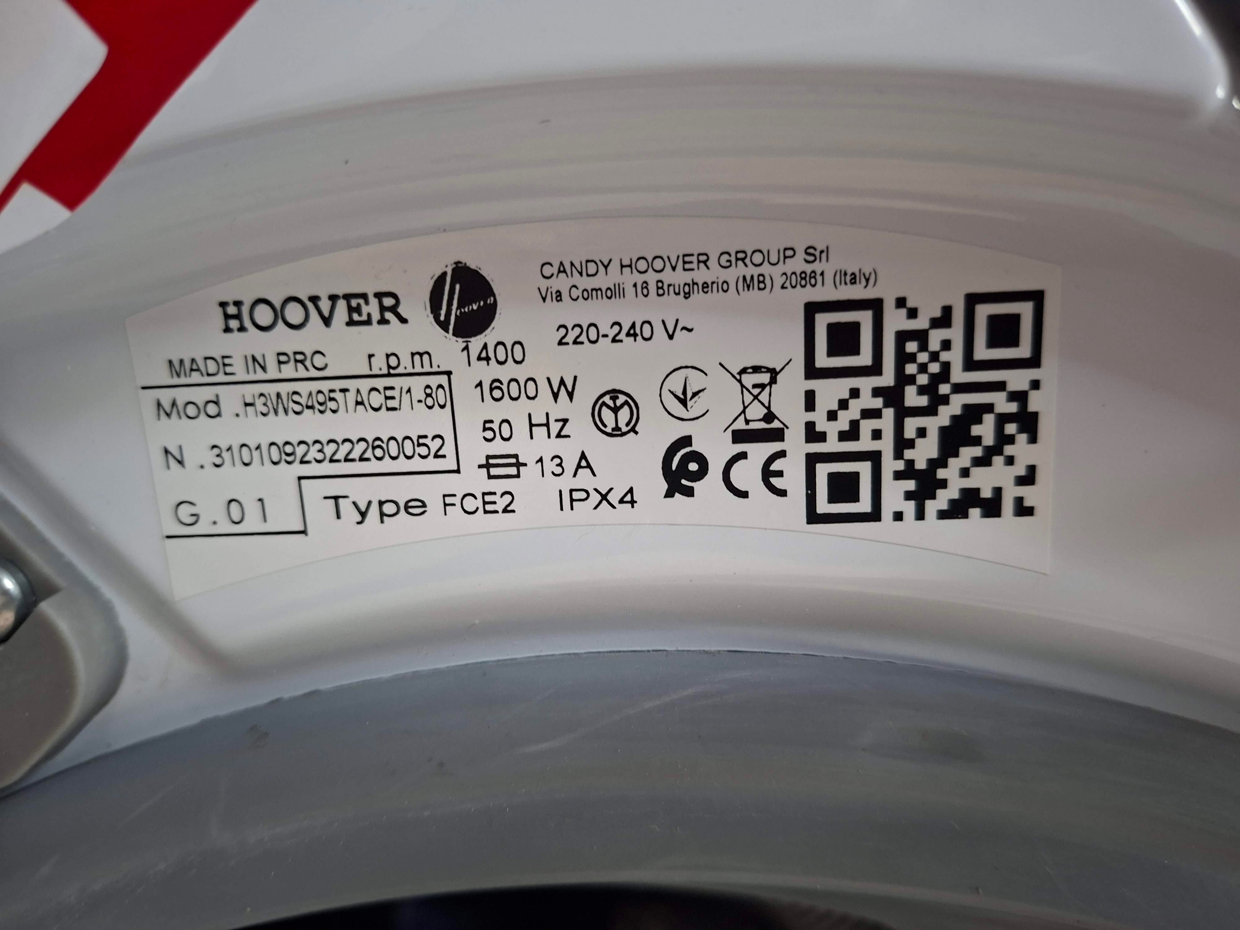 Veš mašina Hoover H3WS495TACE/1-80 , 9 kg