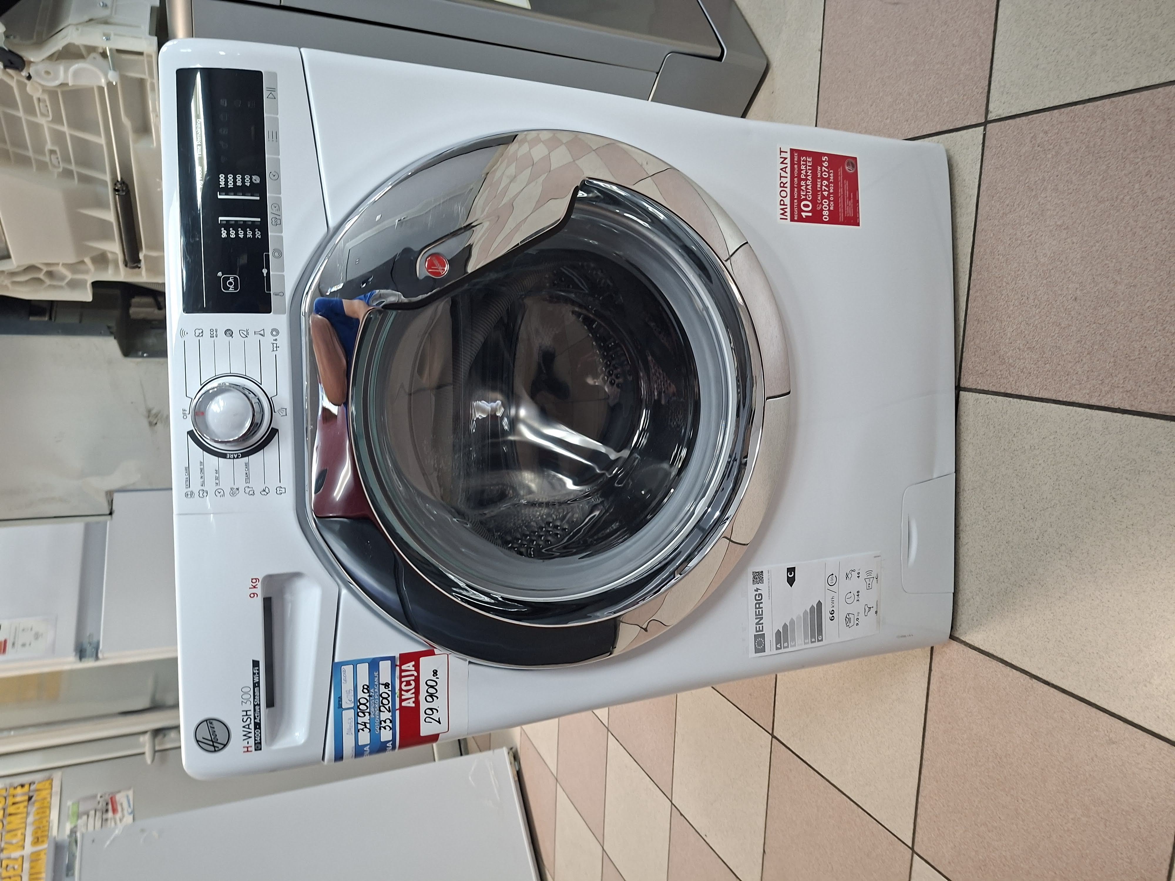 Veš mašina Hoover H3WS495TACE/1-80 , 9 kg
