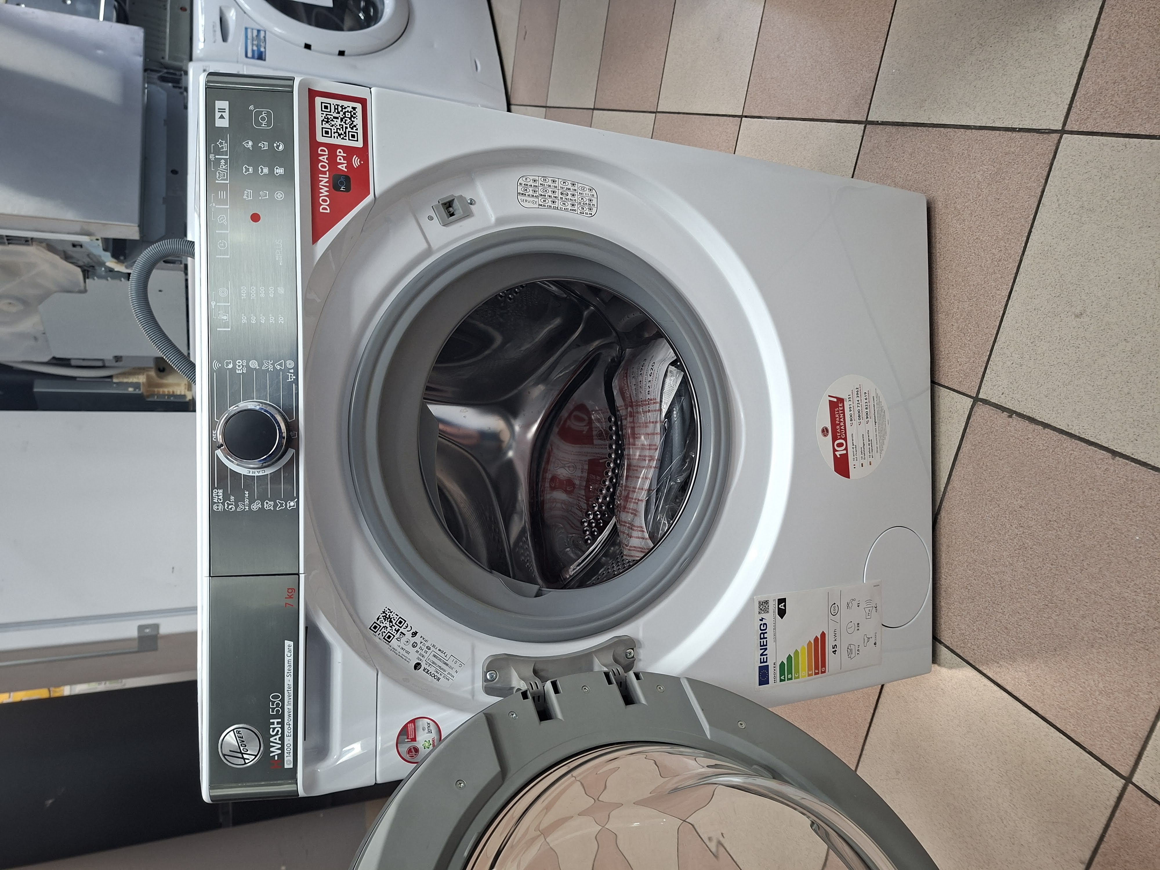 Veš mašina Hoover H5WPB447AMBC/1-S, 7 kg, slim