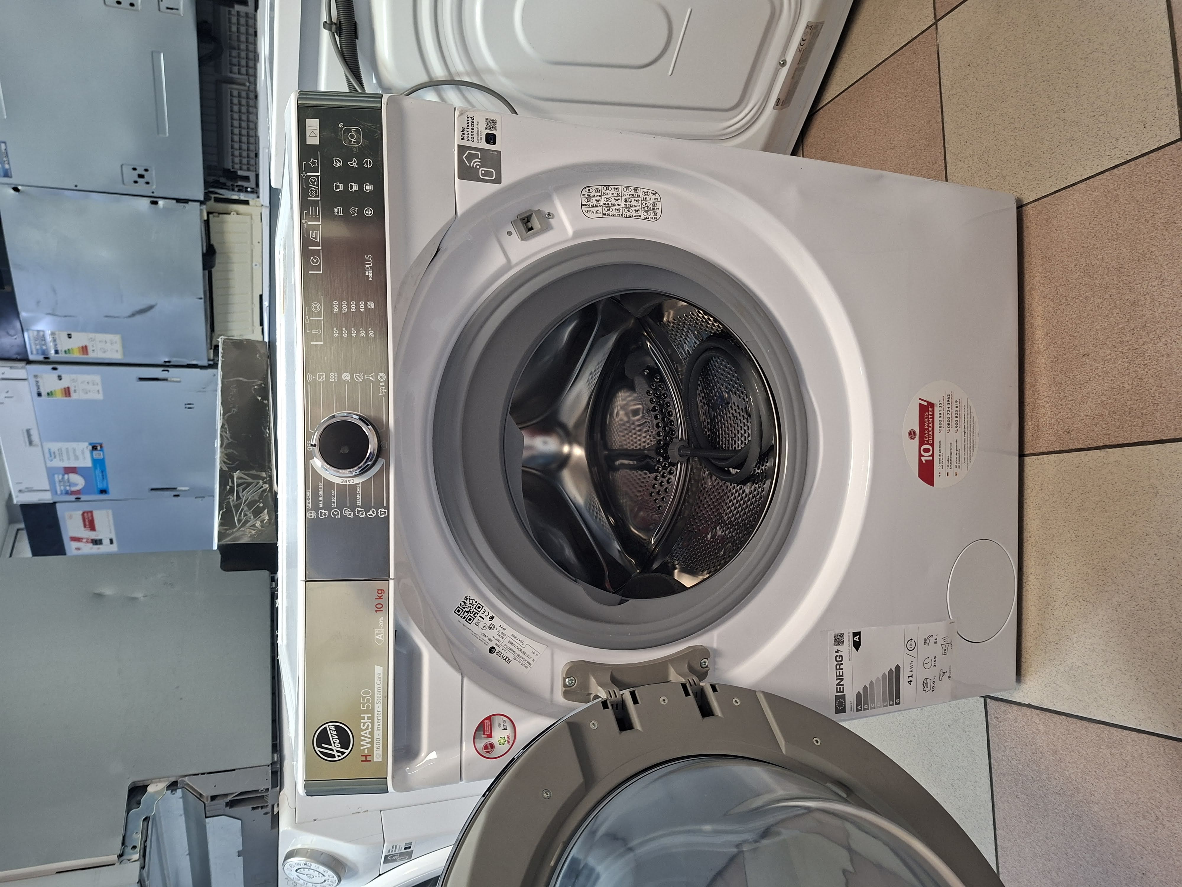 Veš mašina Hoover H5WPB610AMBC8-S, 10 kg.