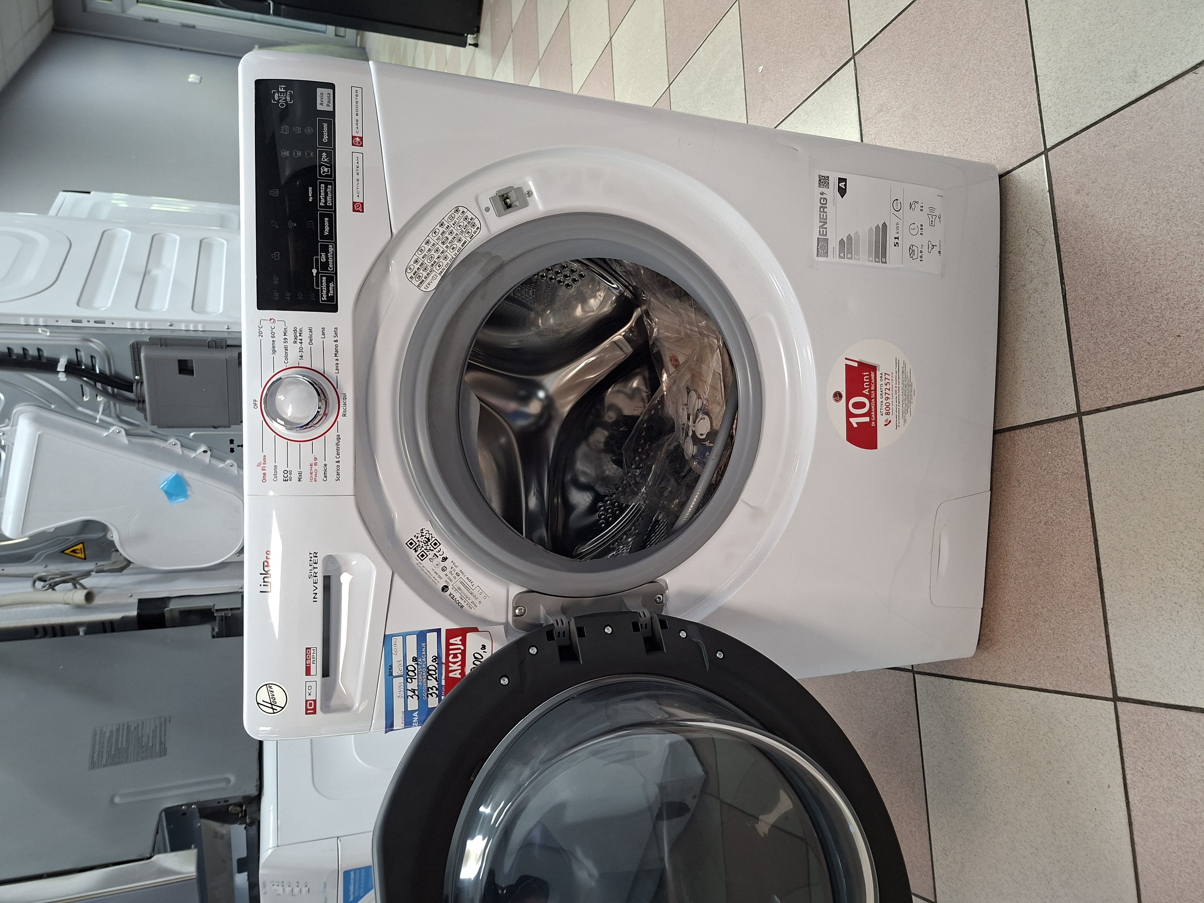 Veš mašina Hoover HLPS1510TAMBE-11, 10kg