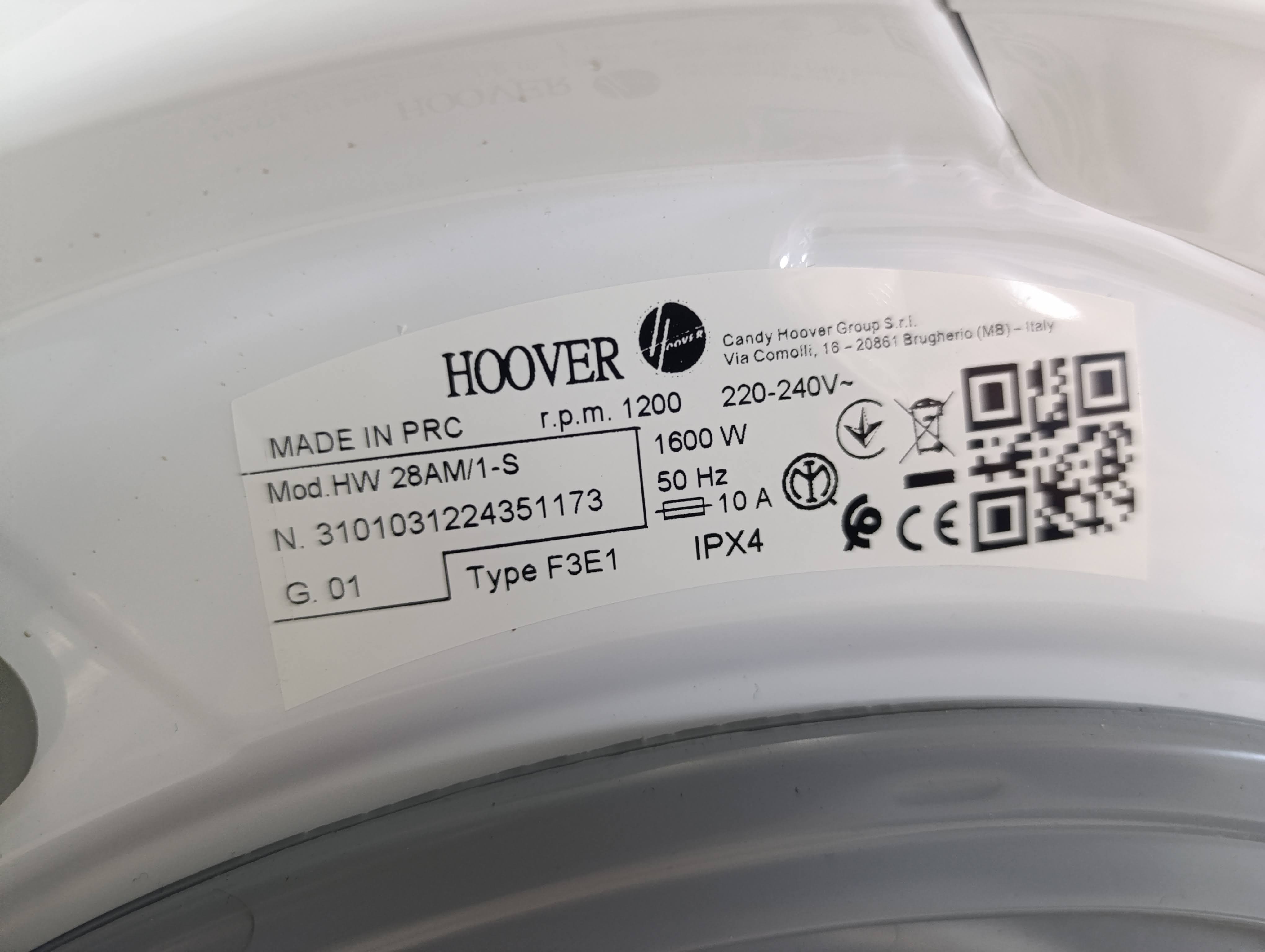 Veš Mašina Hoover HW 28AM/1-S , 8kg