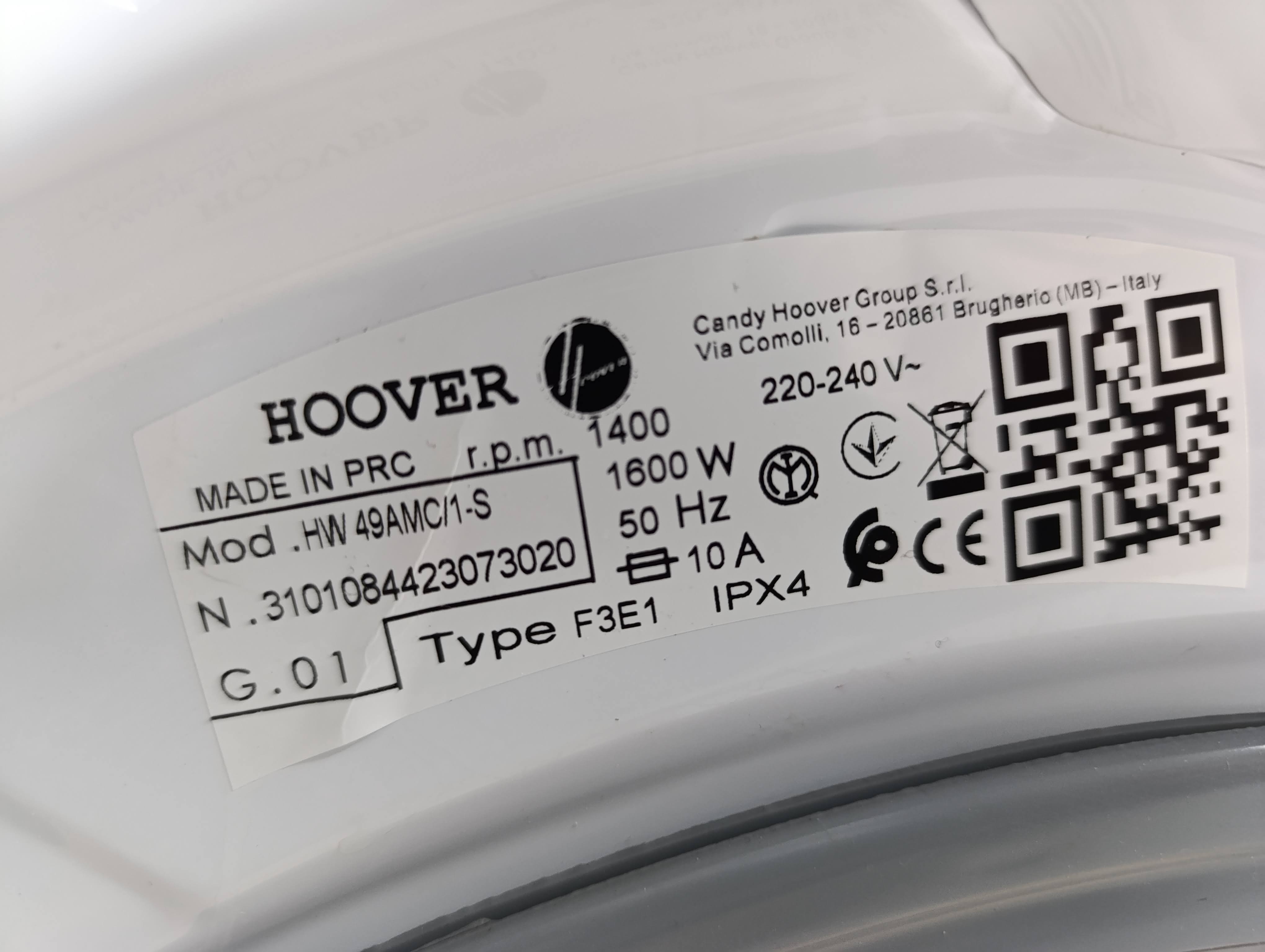 Veš mašina Hoover HW 49AMC/1-S, 9kg.