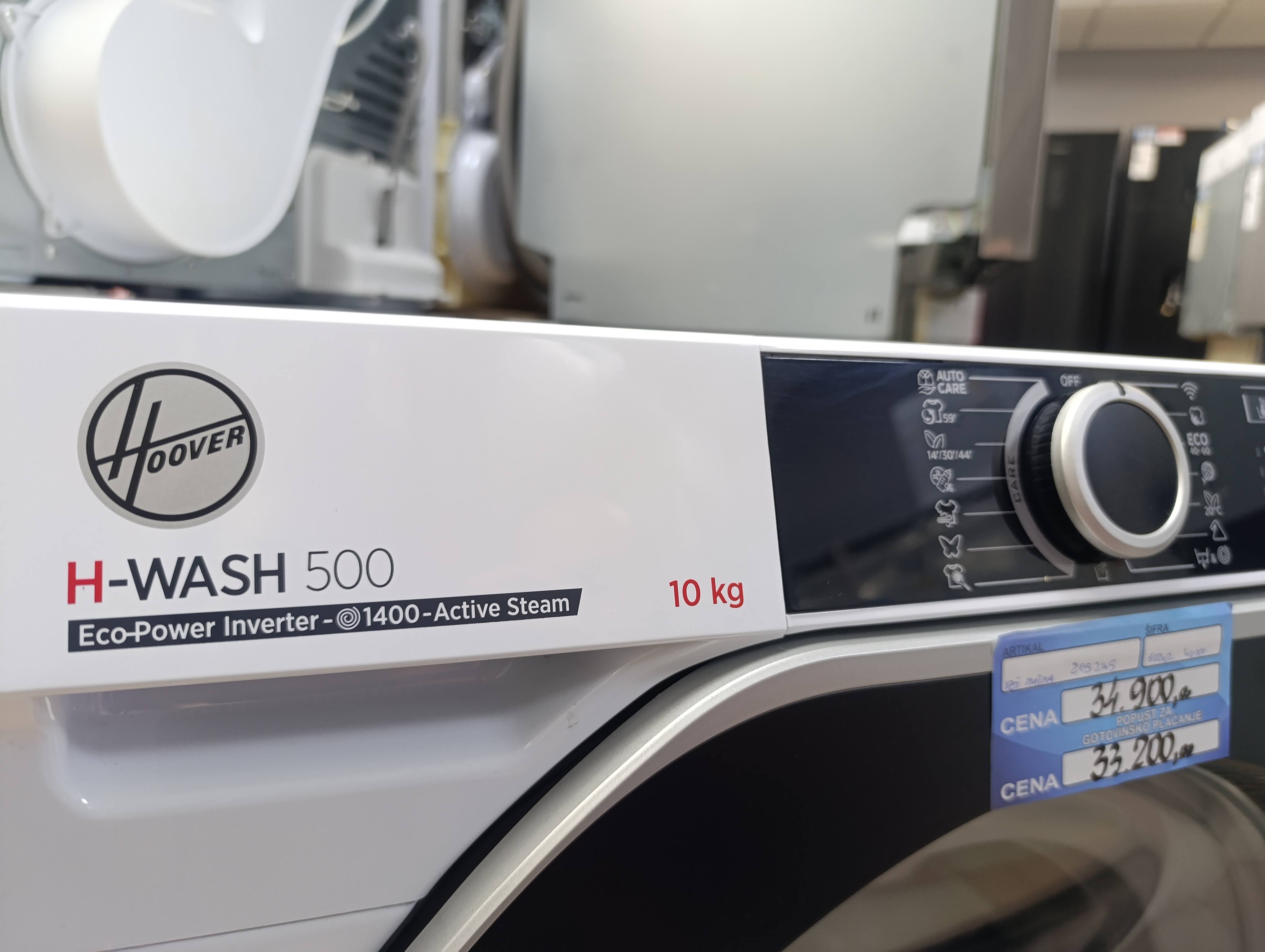 Veš mašina Hoover HWE 410AMBS/1-S, 10 kg