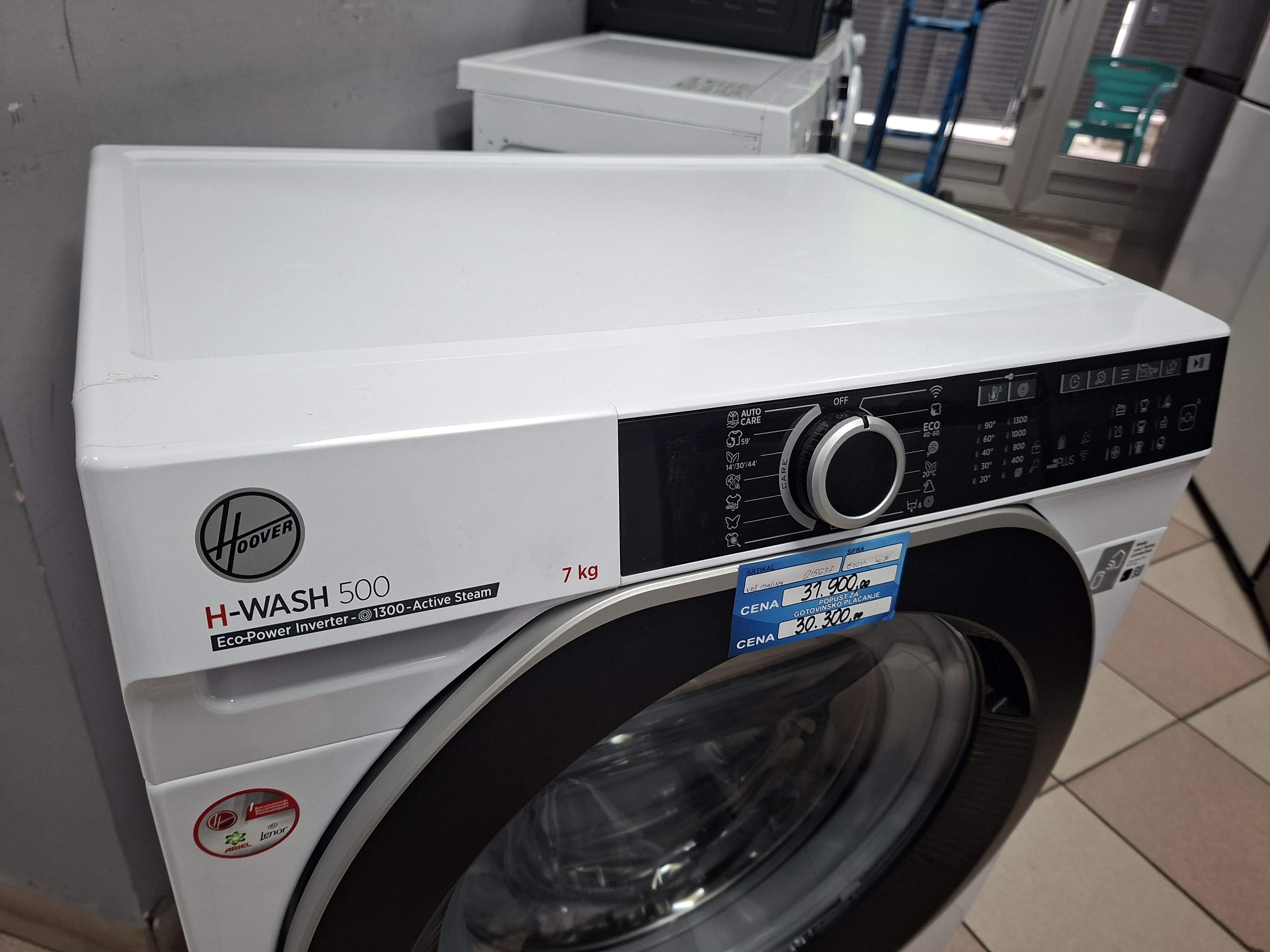 Veš mašina Hoover HWE4 37AMBS/1-S, 7kg,slim