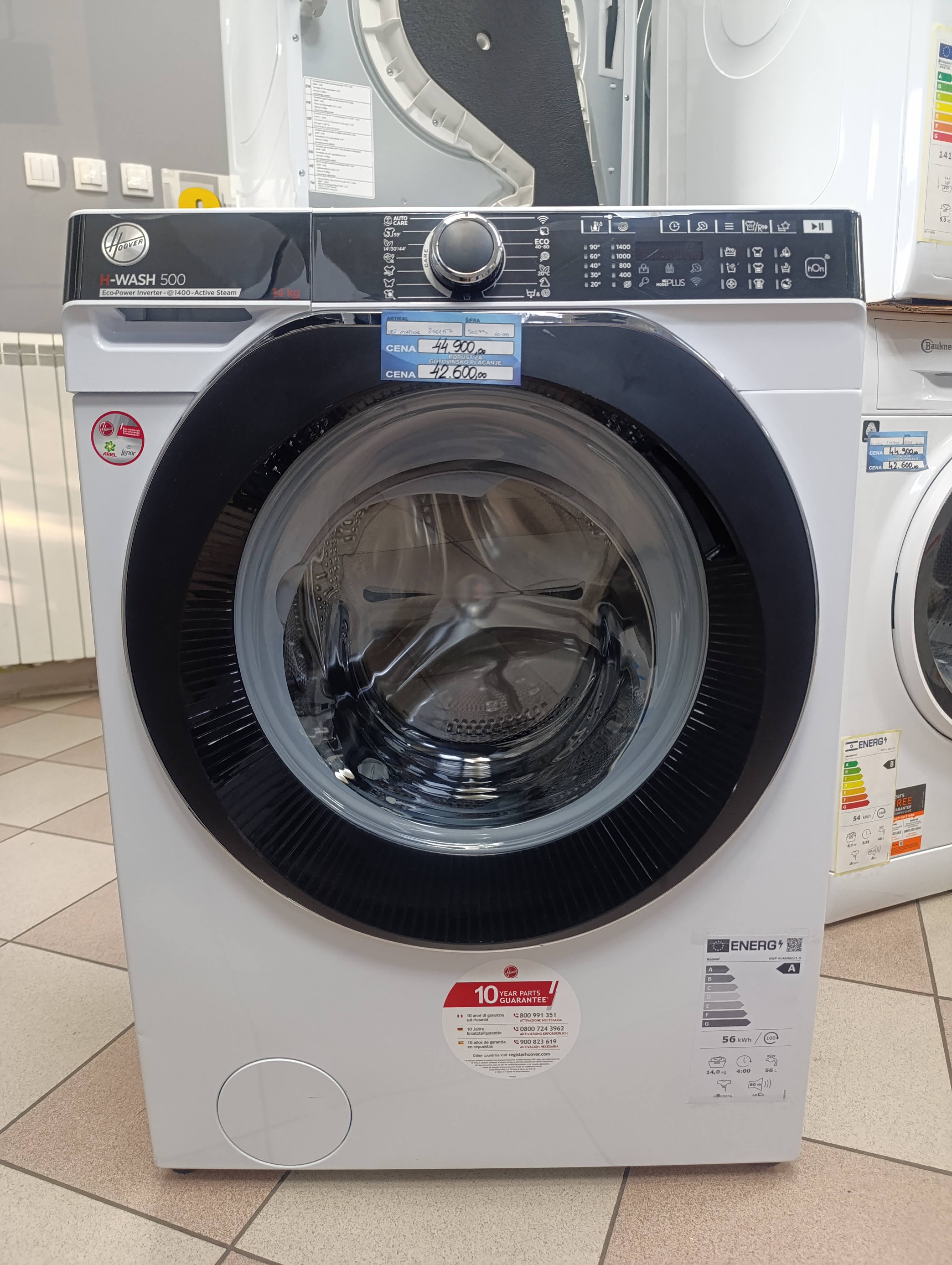 Veš mašina Hoover HWP 414AMBC/1-S, 14kg