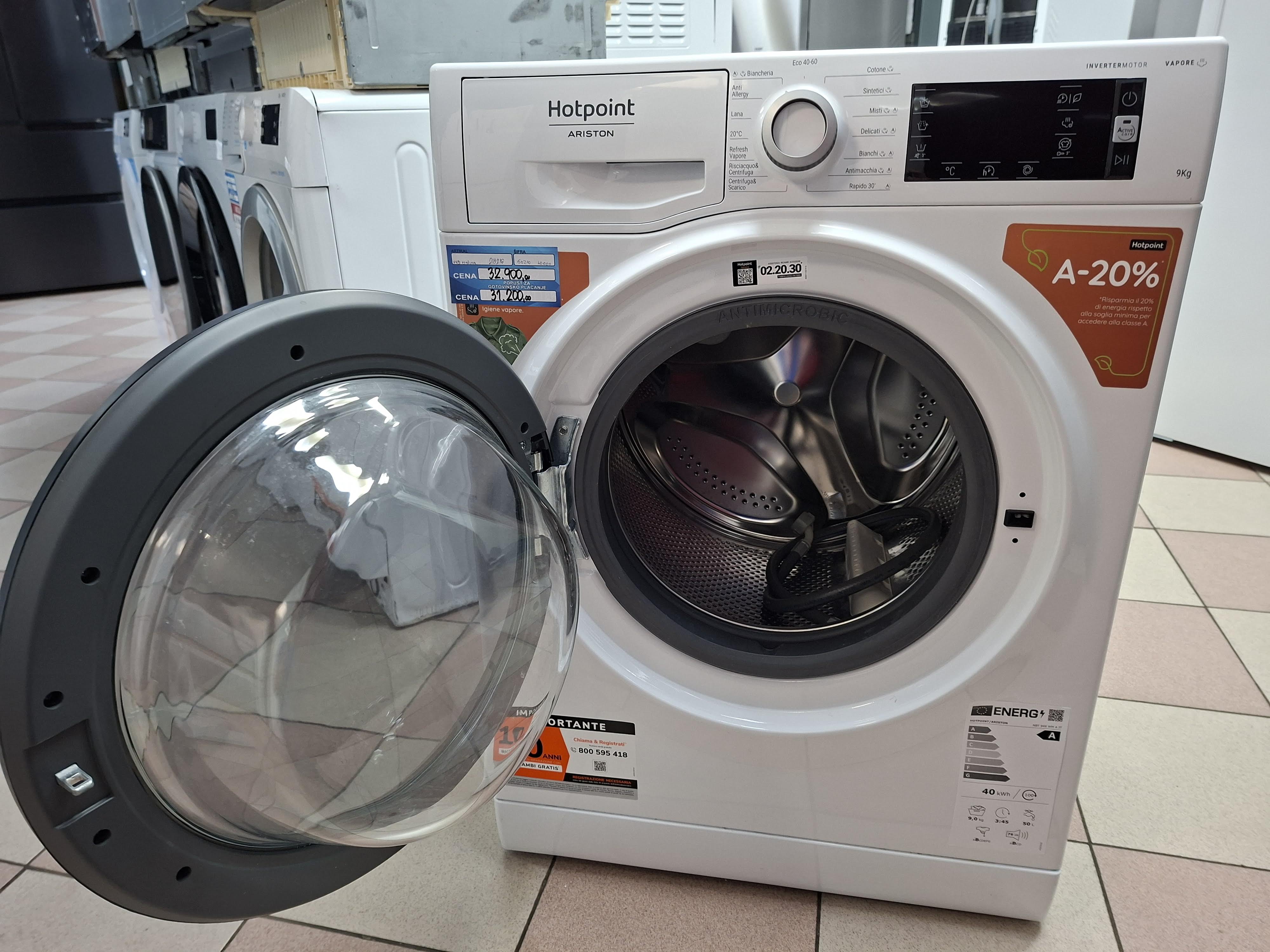 Veš mašina Hotpoint Ariston NBT 948 WM A IT , 9 kg.