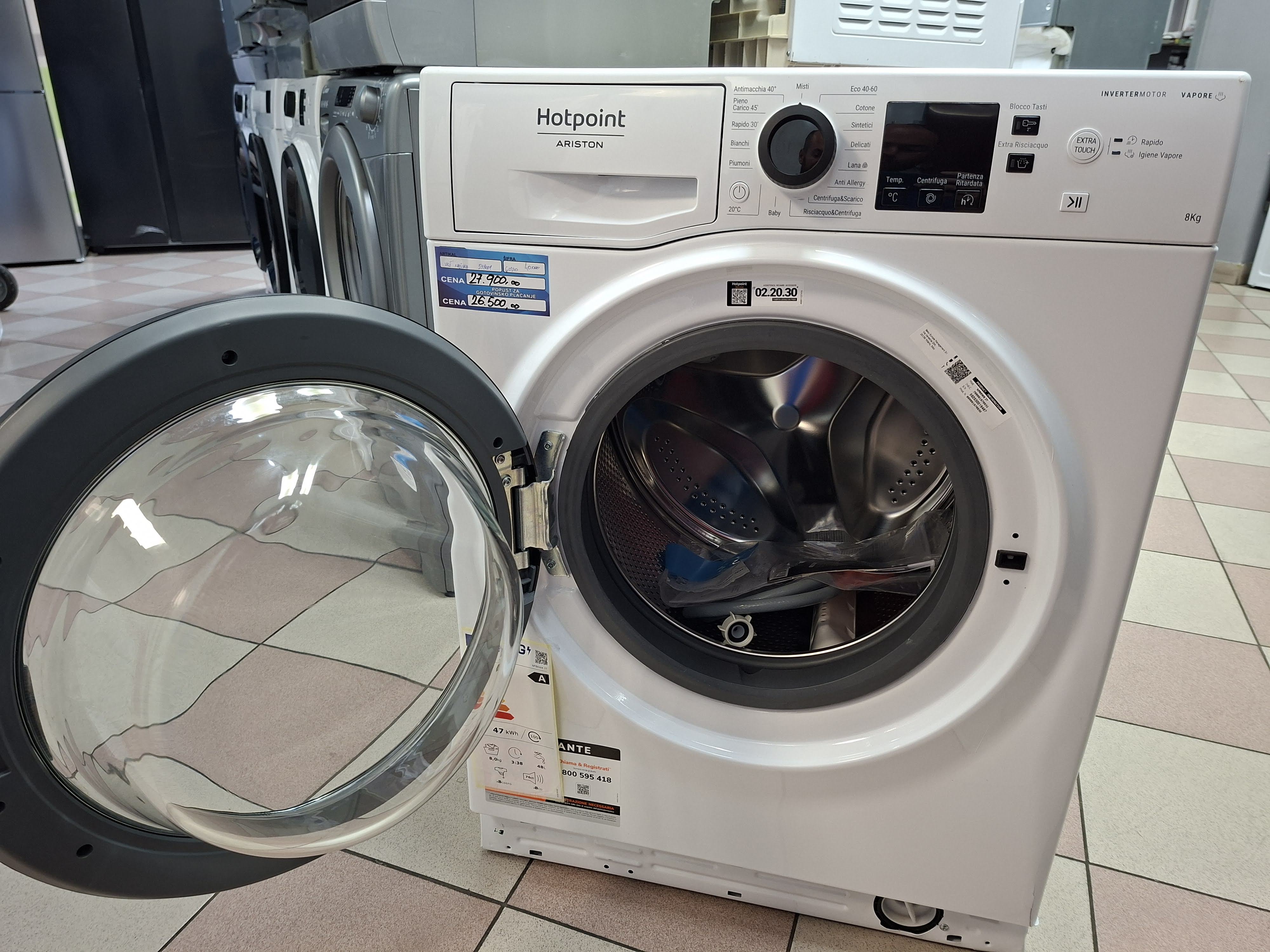 Ves masina Hotpoint Ariston NF86WK IT (2) , 8 kg.