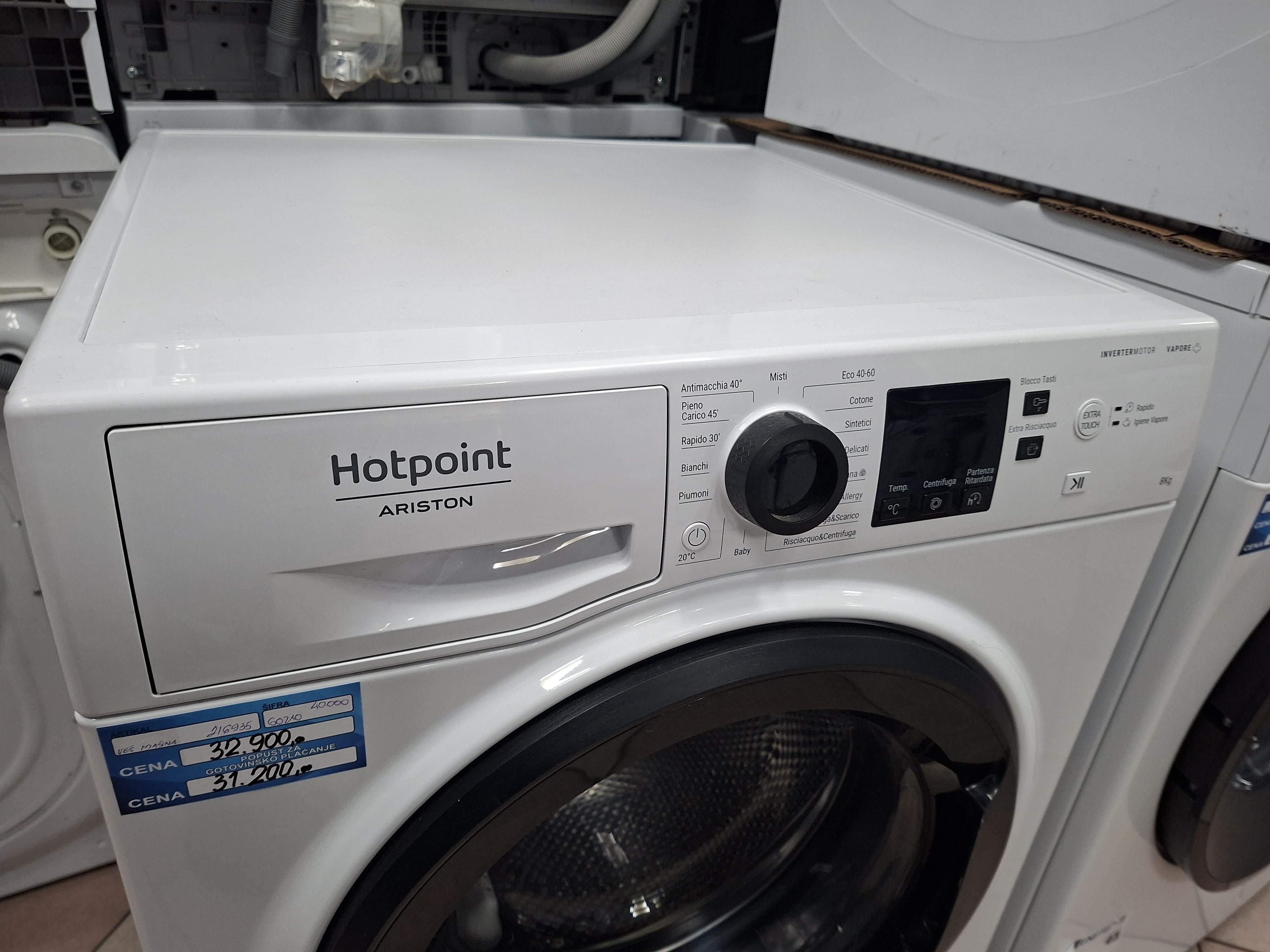 Ves masina Hotpoint Ariston NF86WK IT , 8 kg.