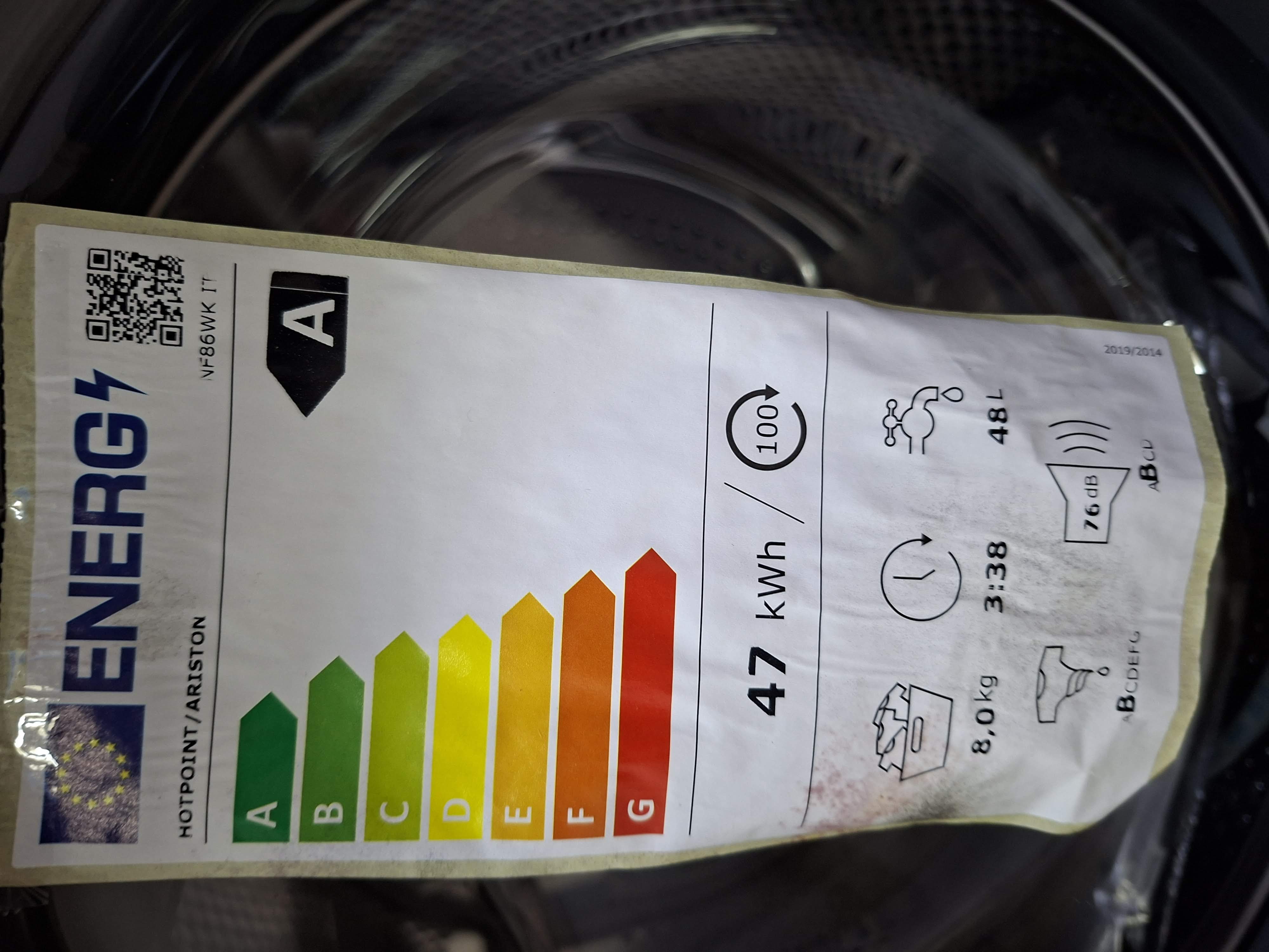 Ves masina Hotpoint Ariston NF86WK IT , 8 kg.