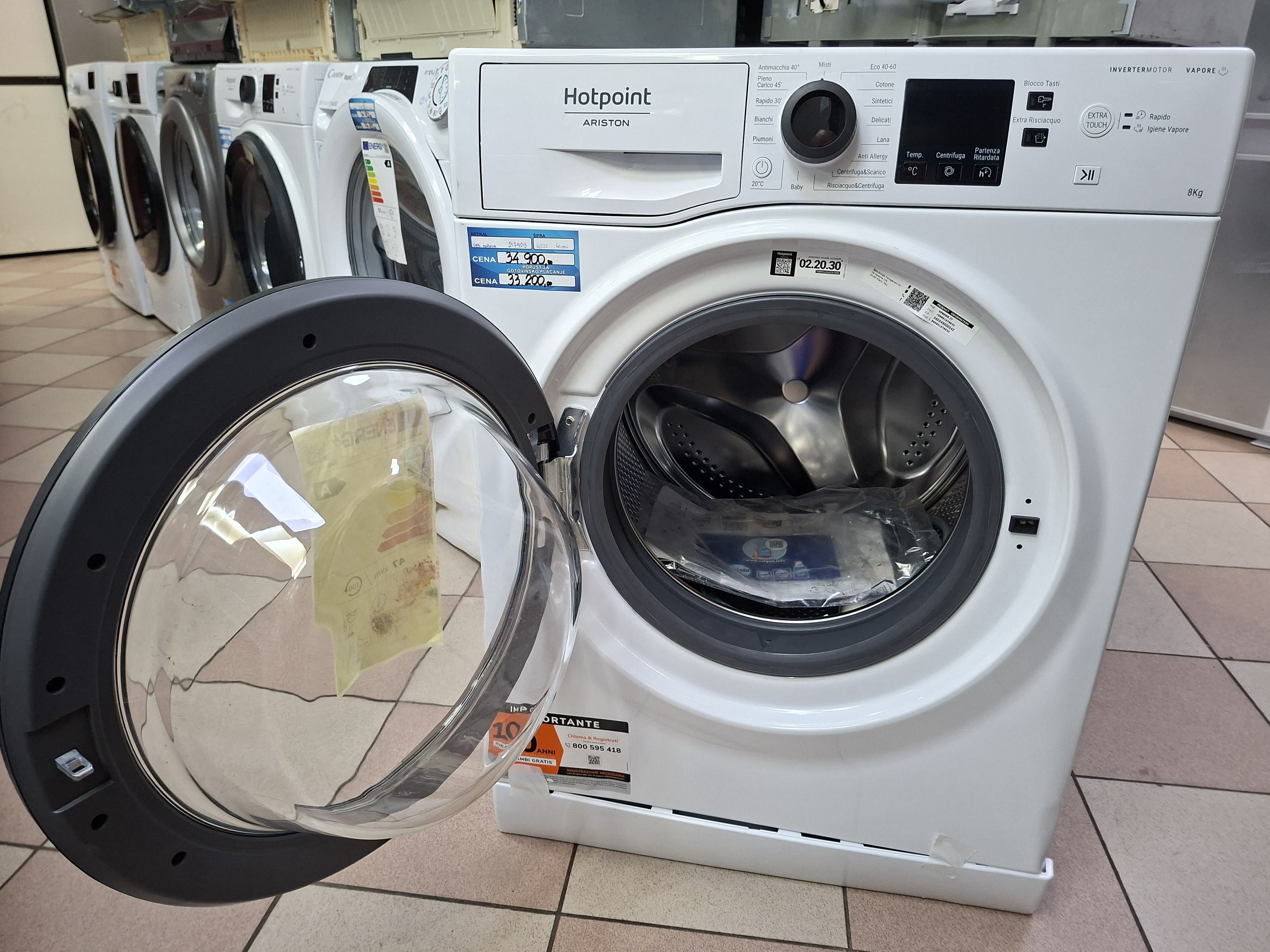 Ves masina Hotpoint Ariston NF86WK IT , 8 kg.