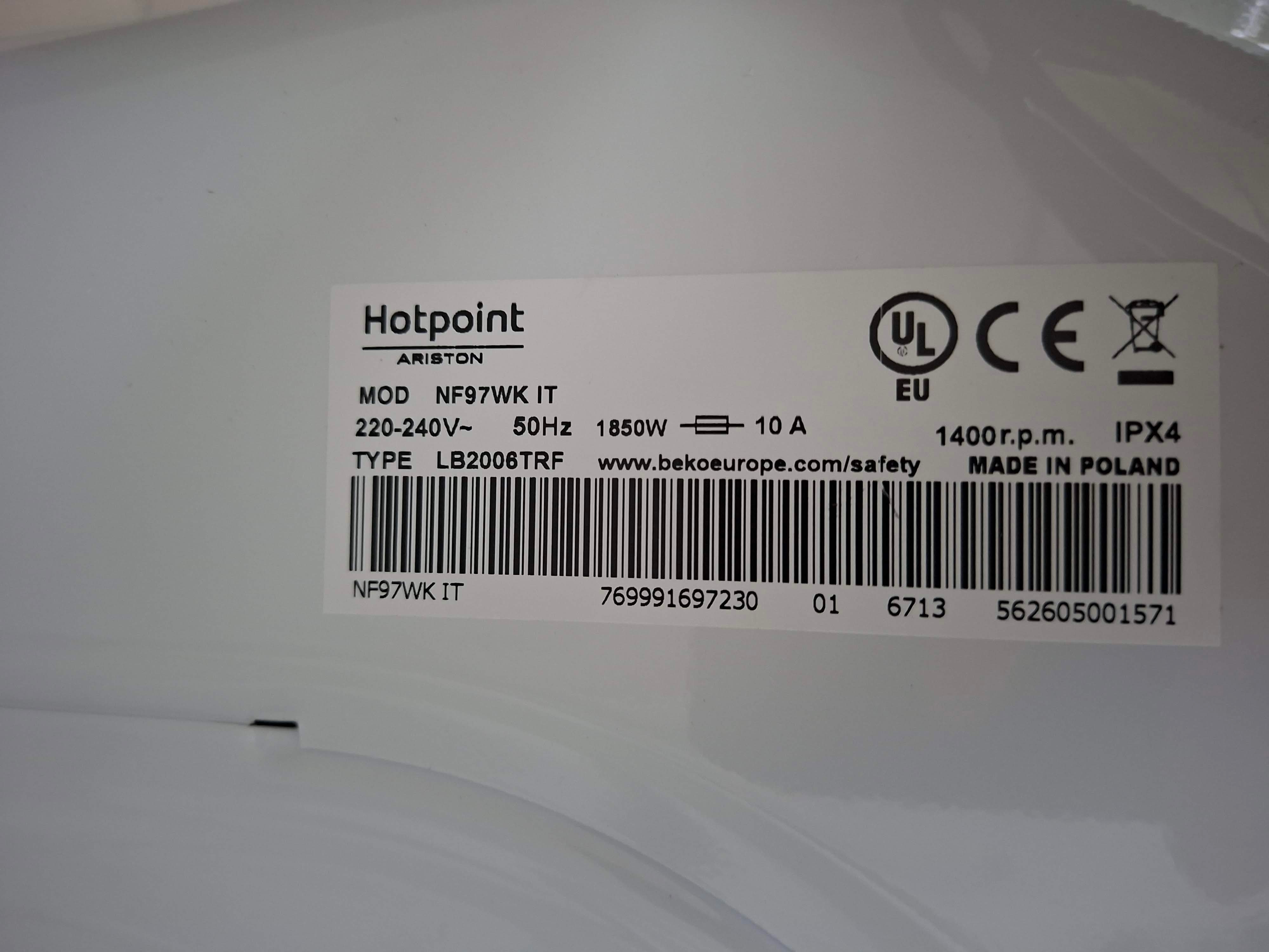 Ves masina Hotpoint Ariston NF97WK IT , 9 kg.