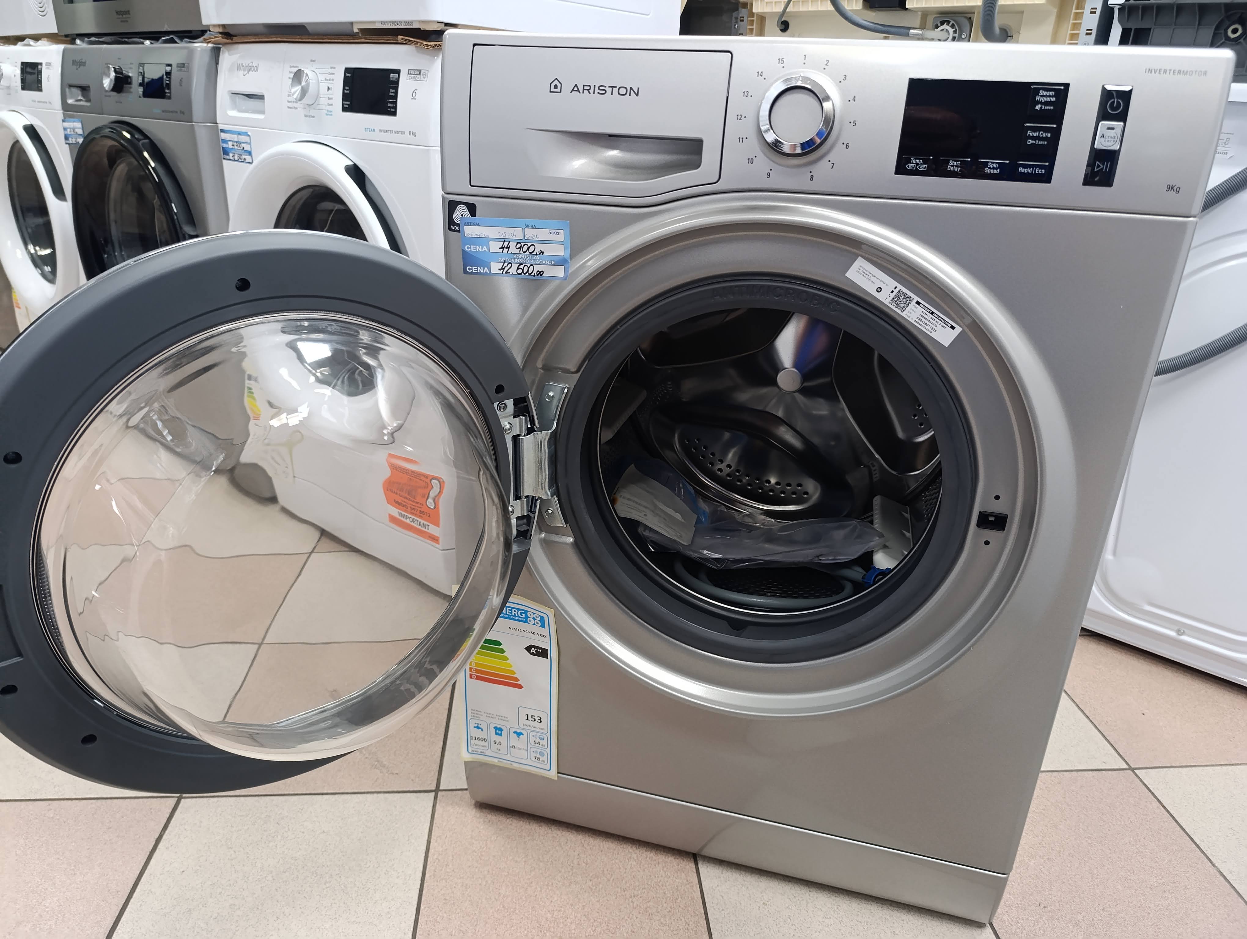 Veš mašina Hotpoint Ariston NLM11 946 SC A GCC , 9 kg.
