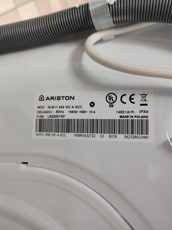 Veš mašina Hotpoint Ariston NLM11 946 WC A GCC , 9 kg.