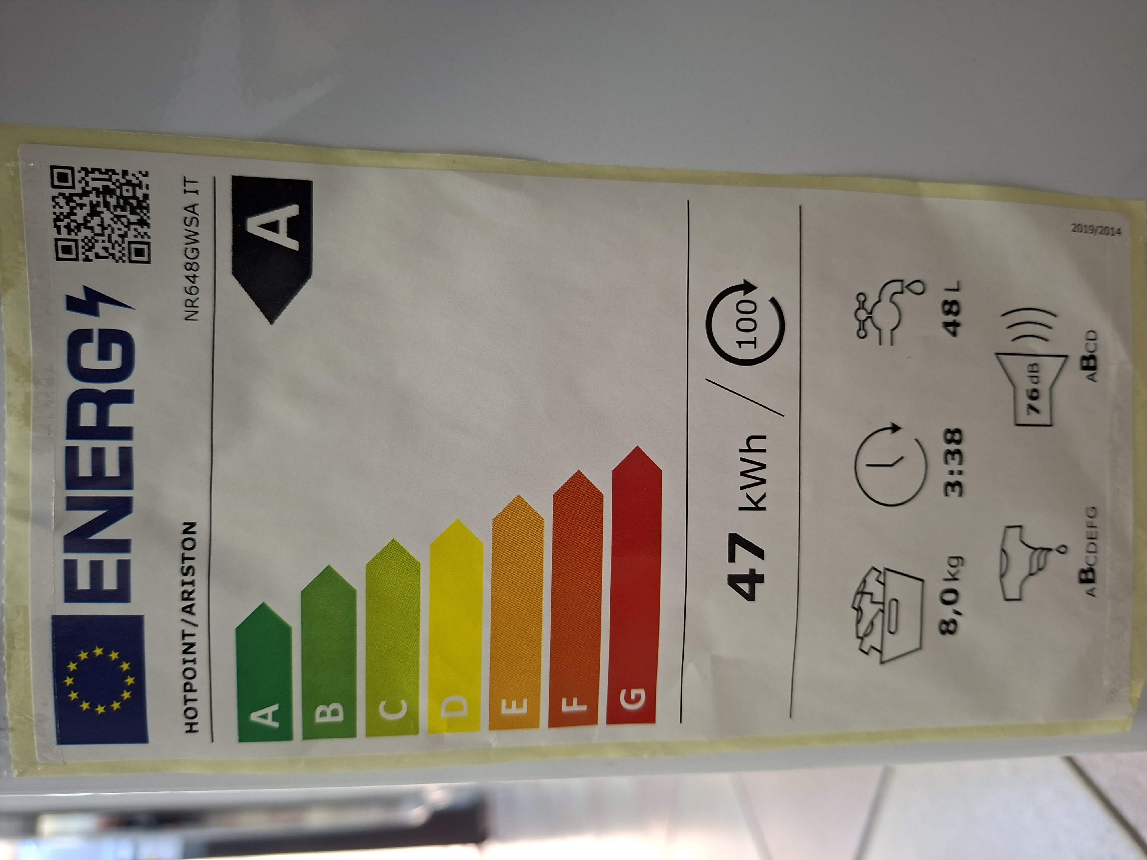 Veš mašina Hotpoint Ariston NR648GWSA IT, 8kg