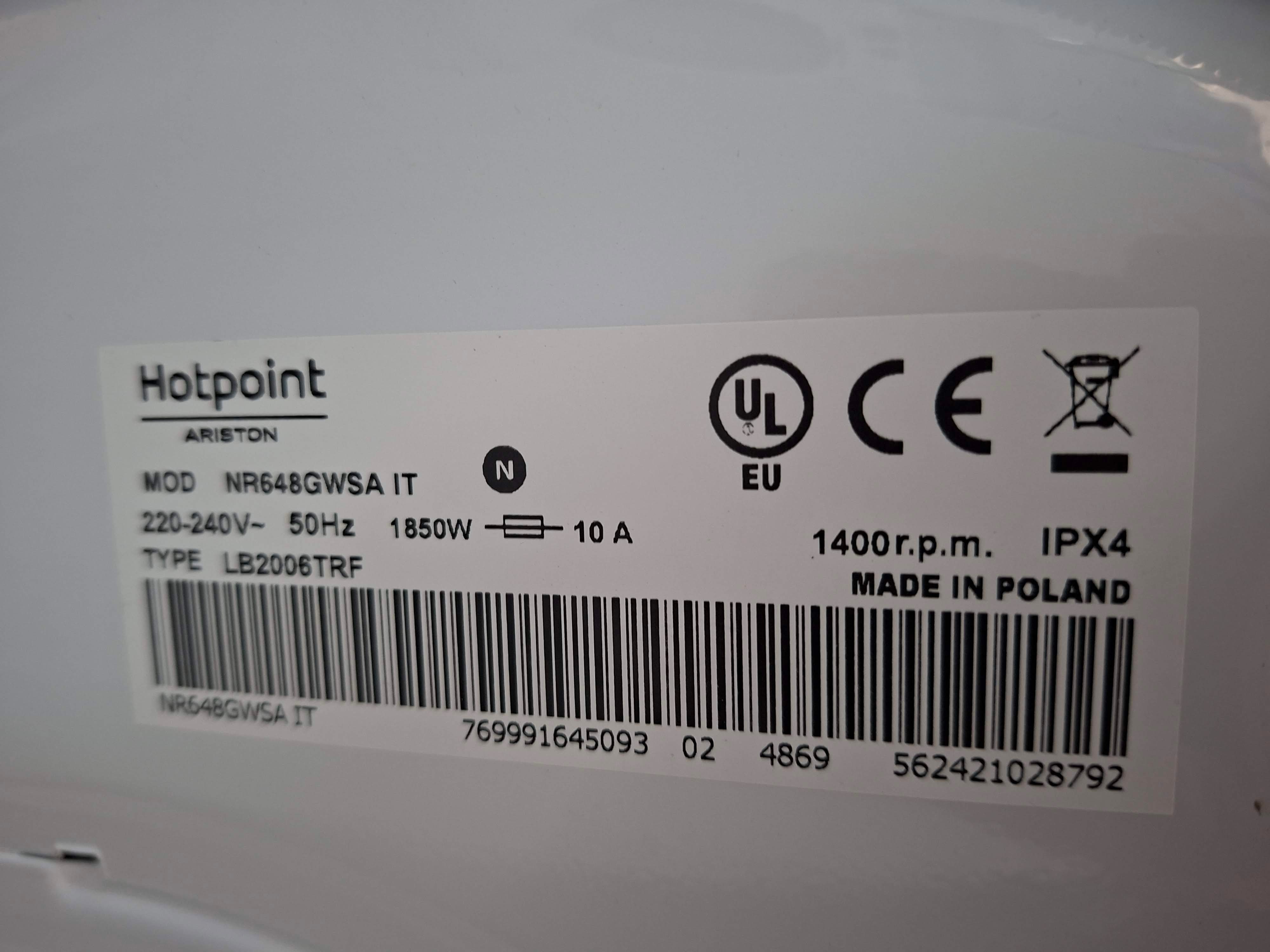 Veš mašina Hotpoint Ariston NR648GWSA IT, 8kg