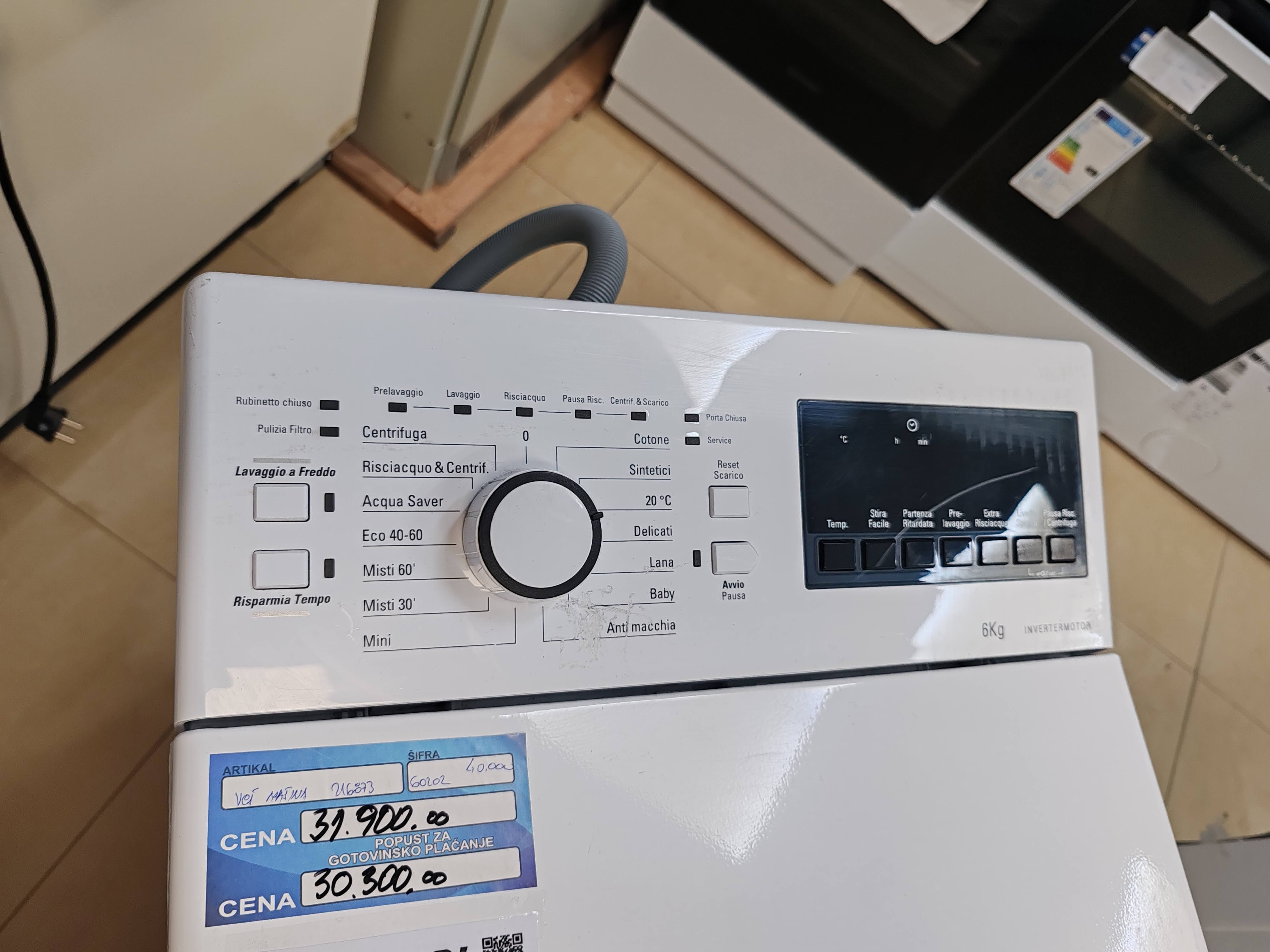 Veš mašina Hotpoint Ariston WMTG 625BS IT, 6 kg