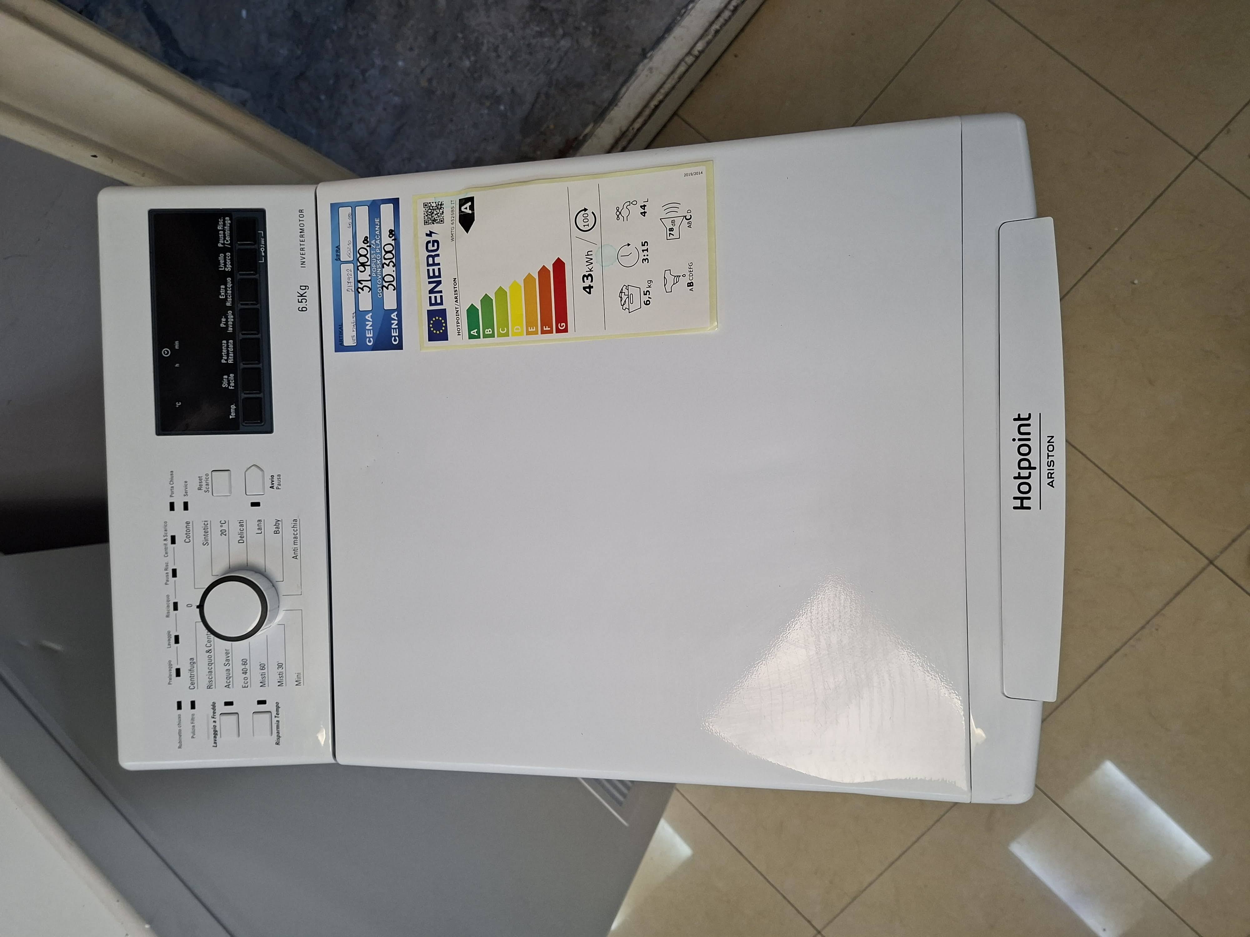 Veš mašina Hotpoint Ariston WMTG 652BS IT, 6.5 kg