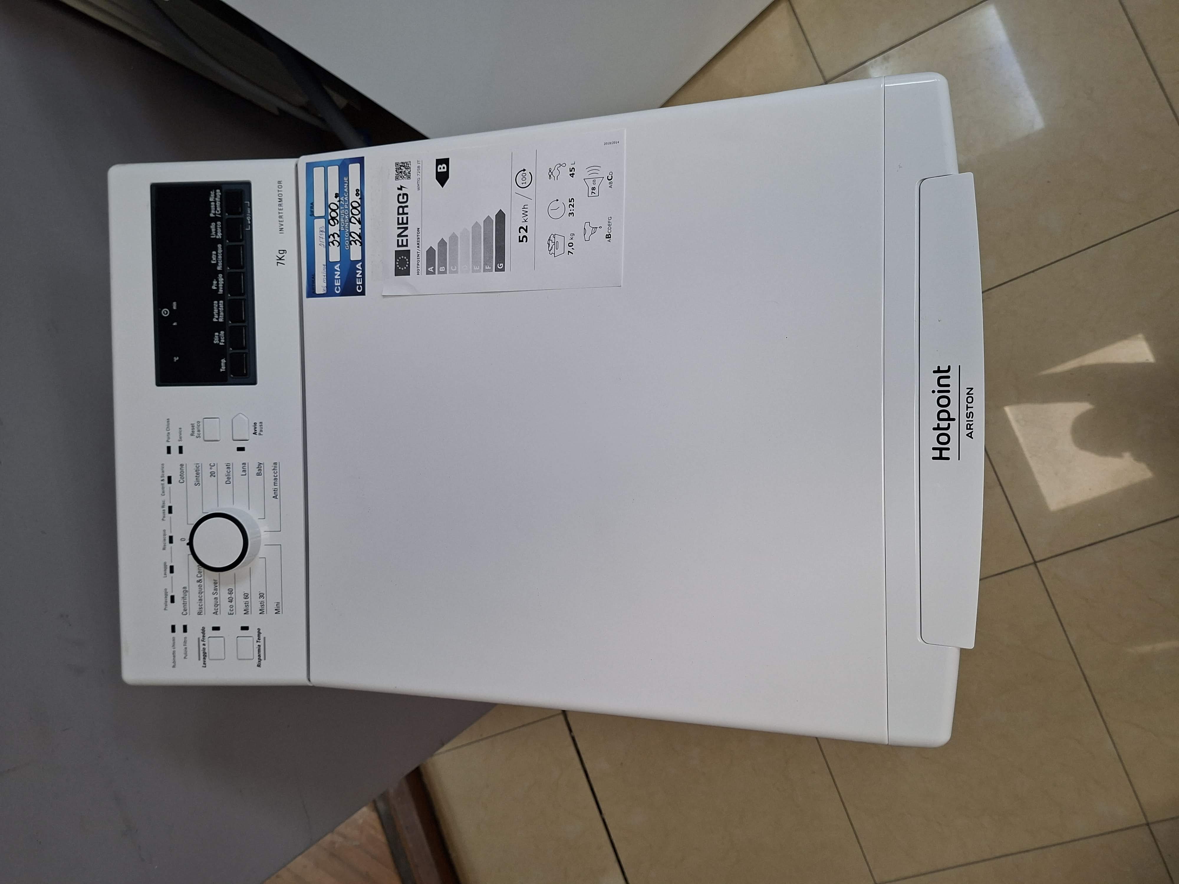 Veš mašina Hotpoint Ariston WMTG 725B IT, 7 kg