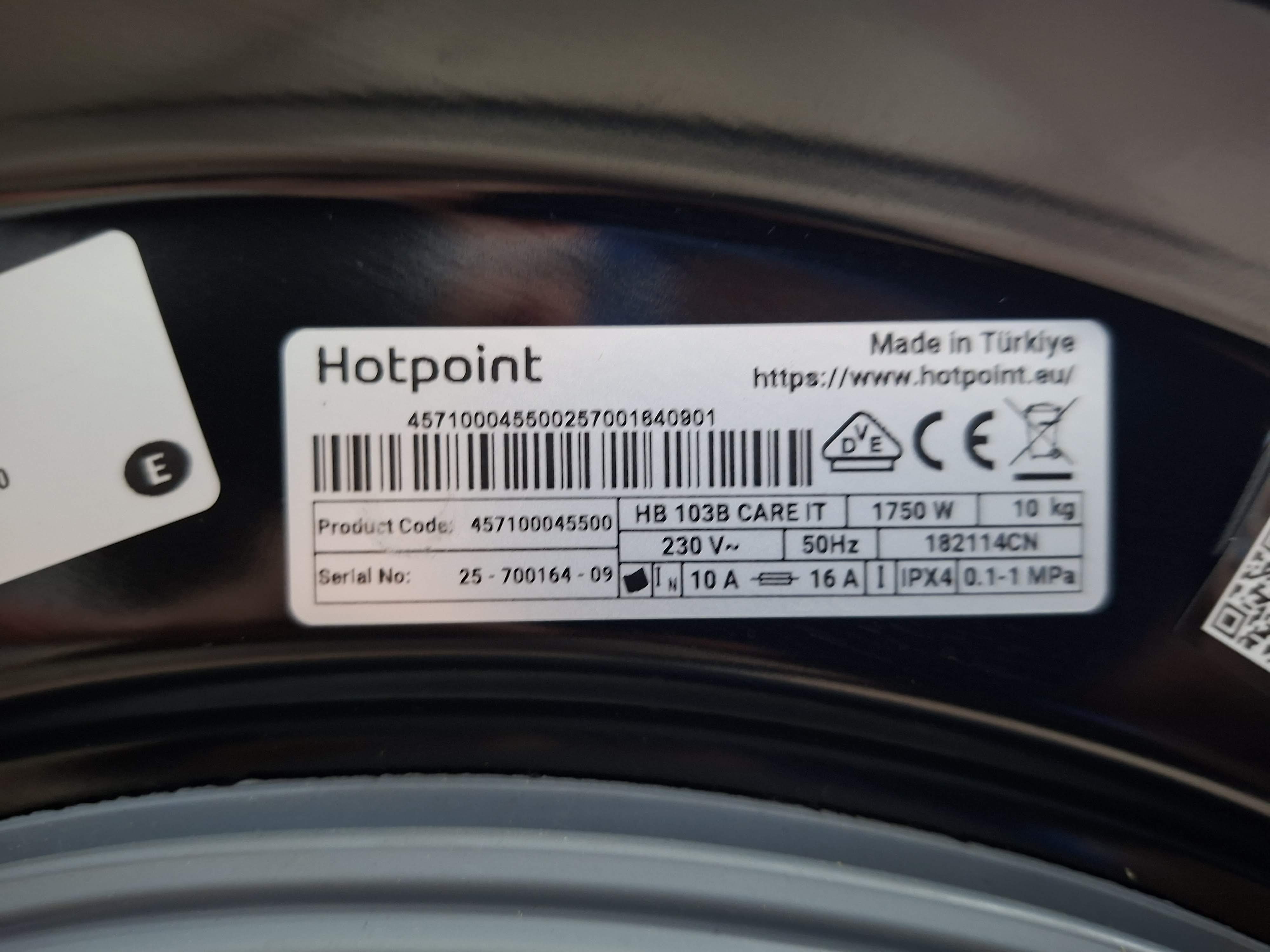 Veš mašina Hotpoint HB 103B CARE IT , 10 kg