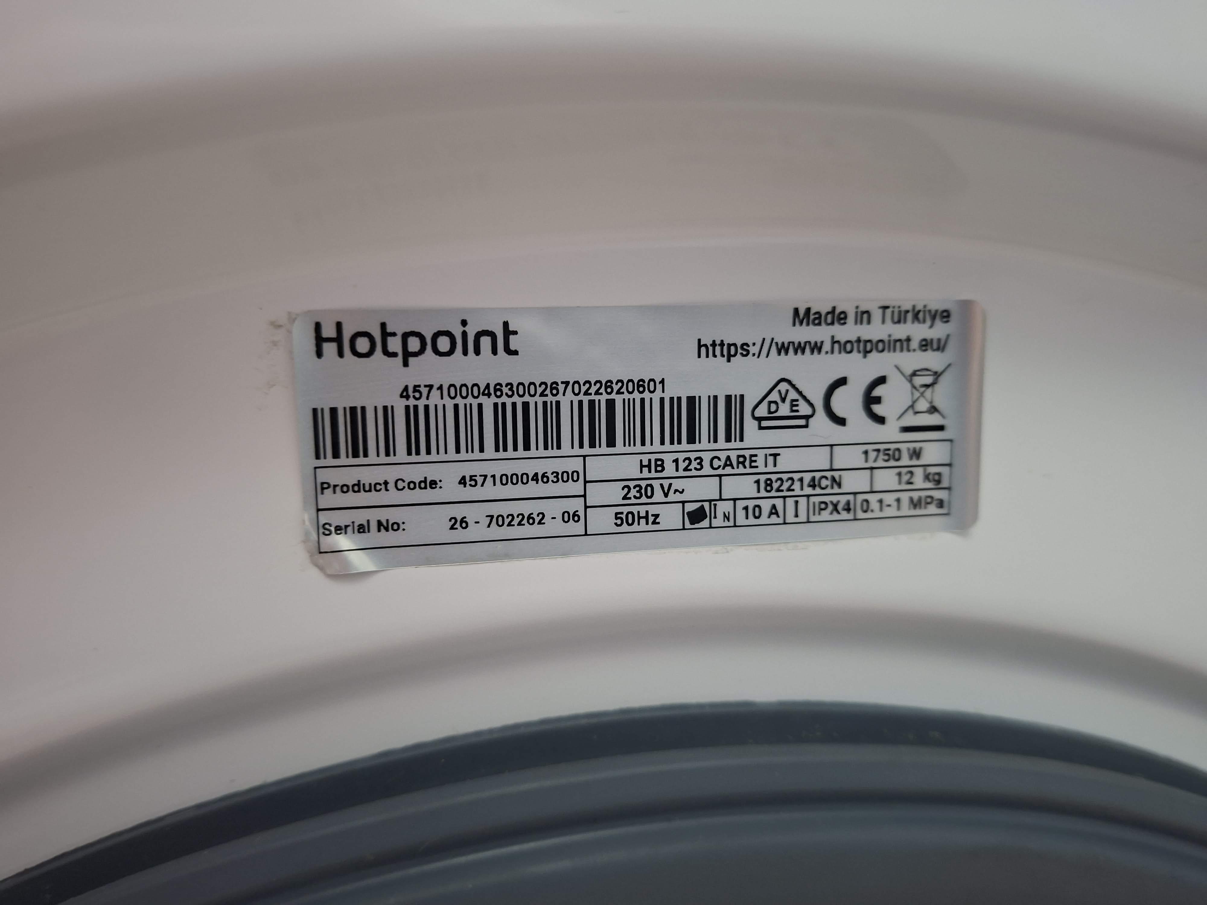 Veš mašina Hotpoint HB 123 CARE IT , 12 kg