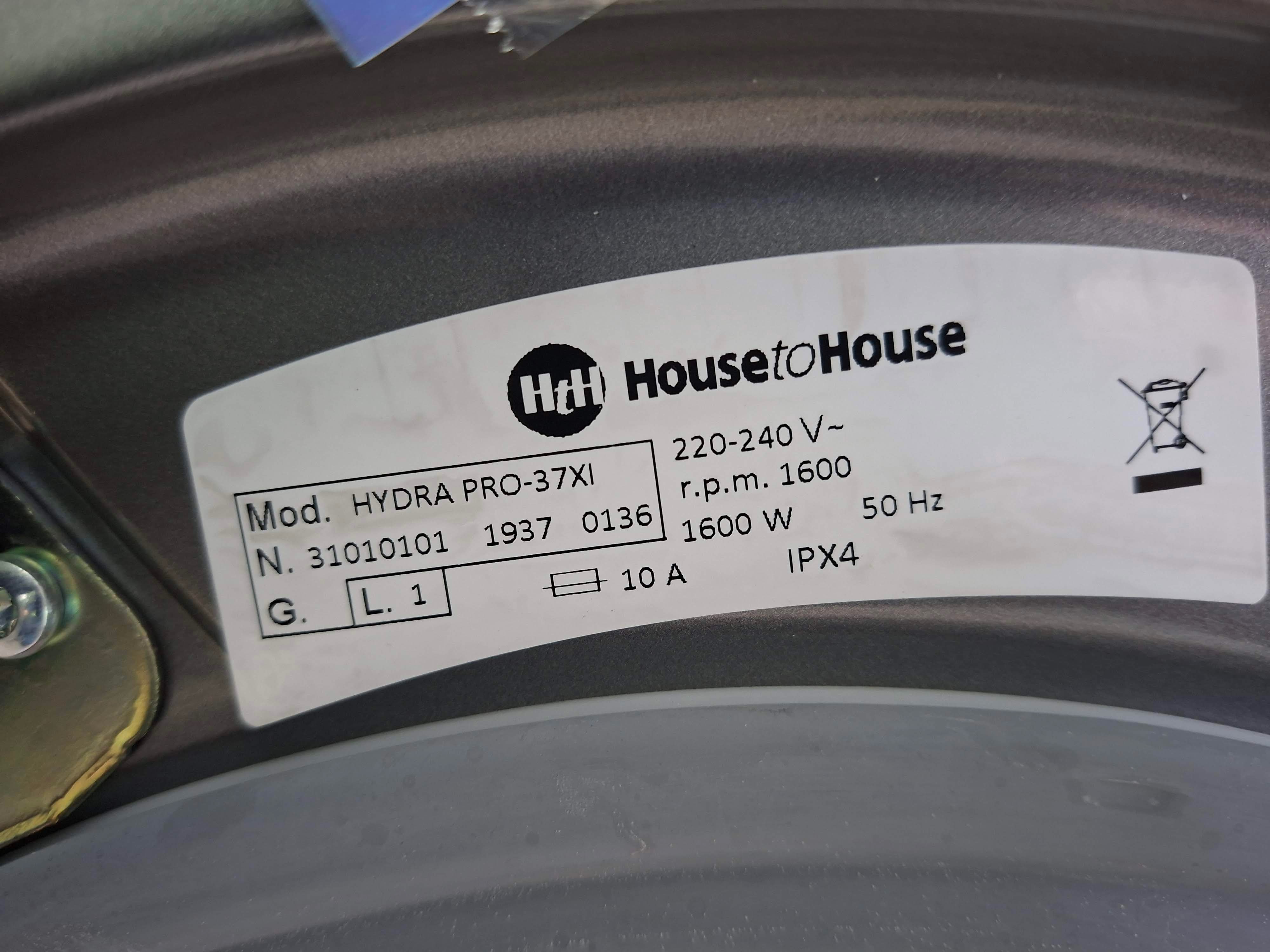 Veš mašina House To House HYDRA Pro-37XI (2) , 10 Kg