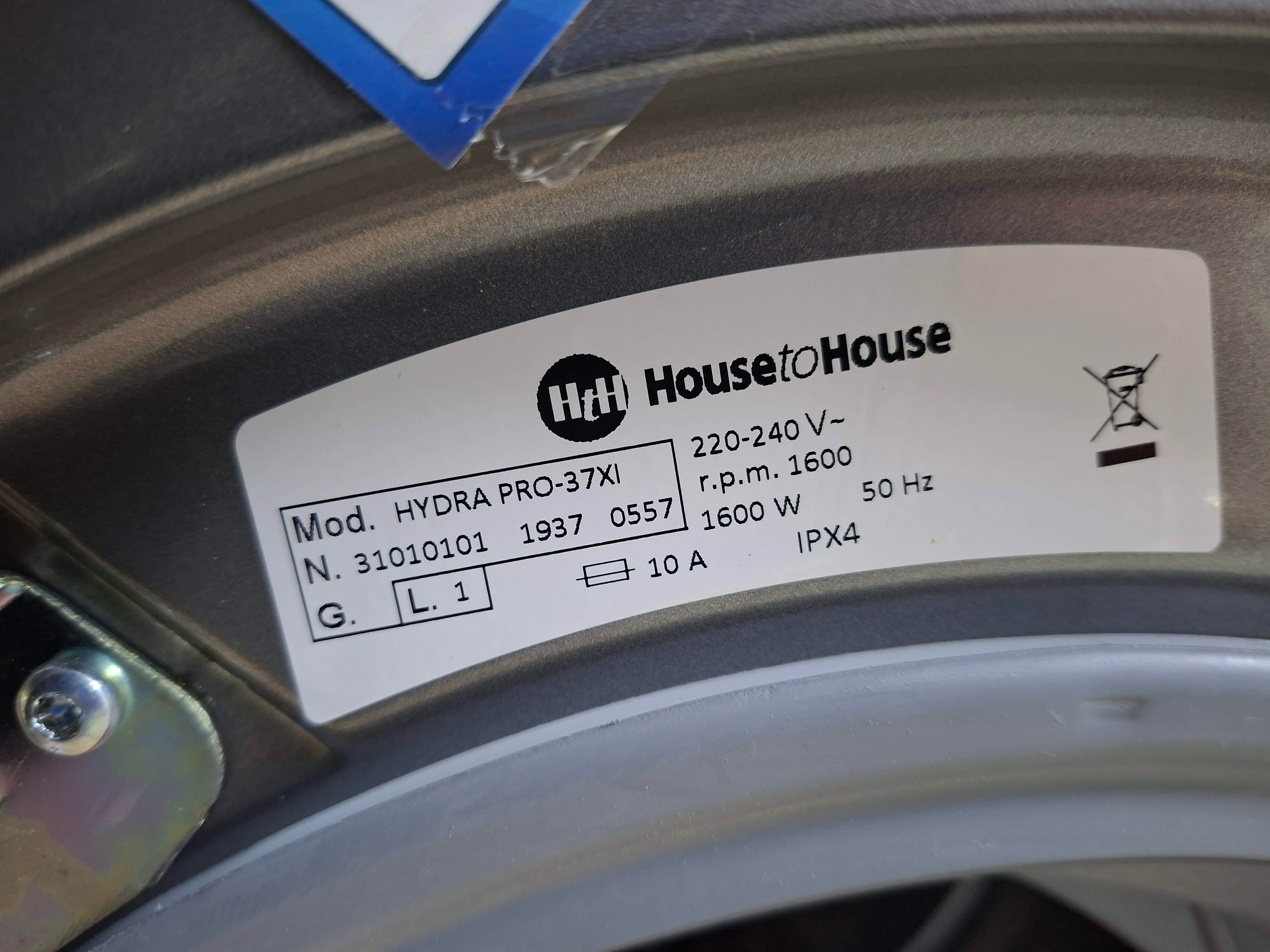 Veš mašina House To House HYDRA Pro-37XI (3) , 10 Kg