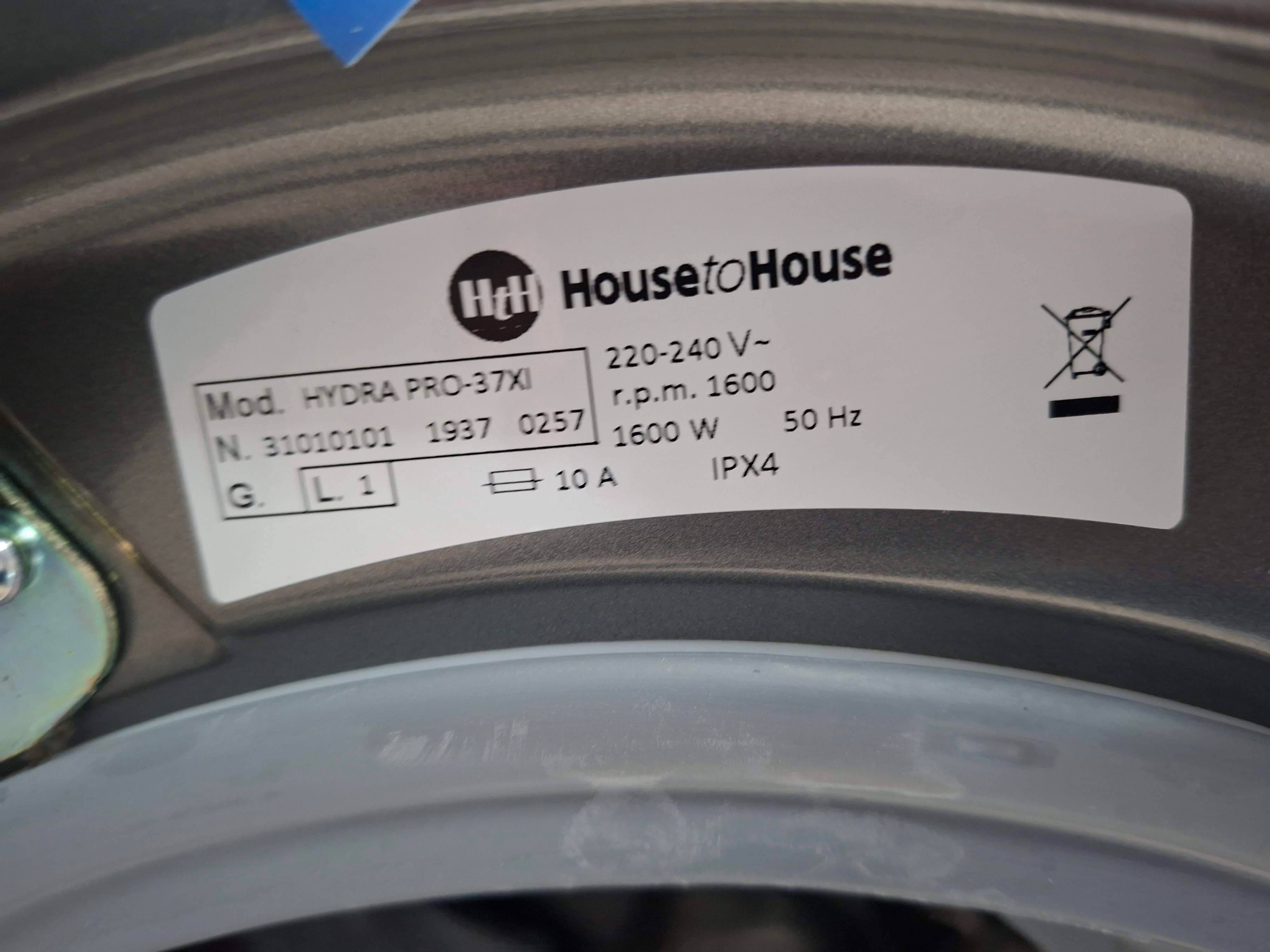 Veš mašina House To House HYDRA Pro-37XI, 10 Kg