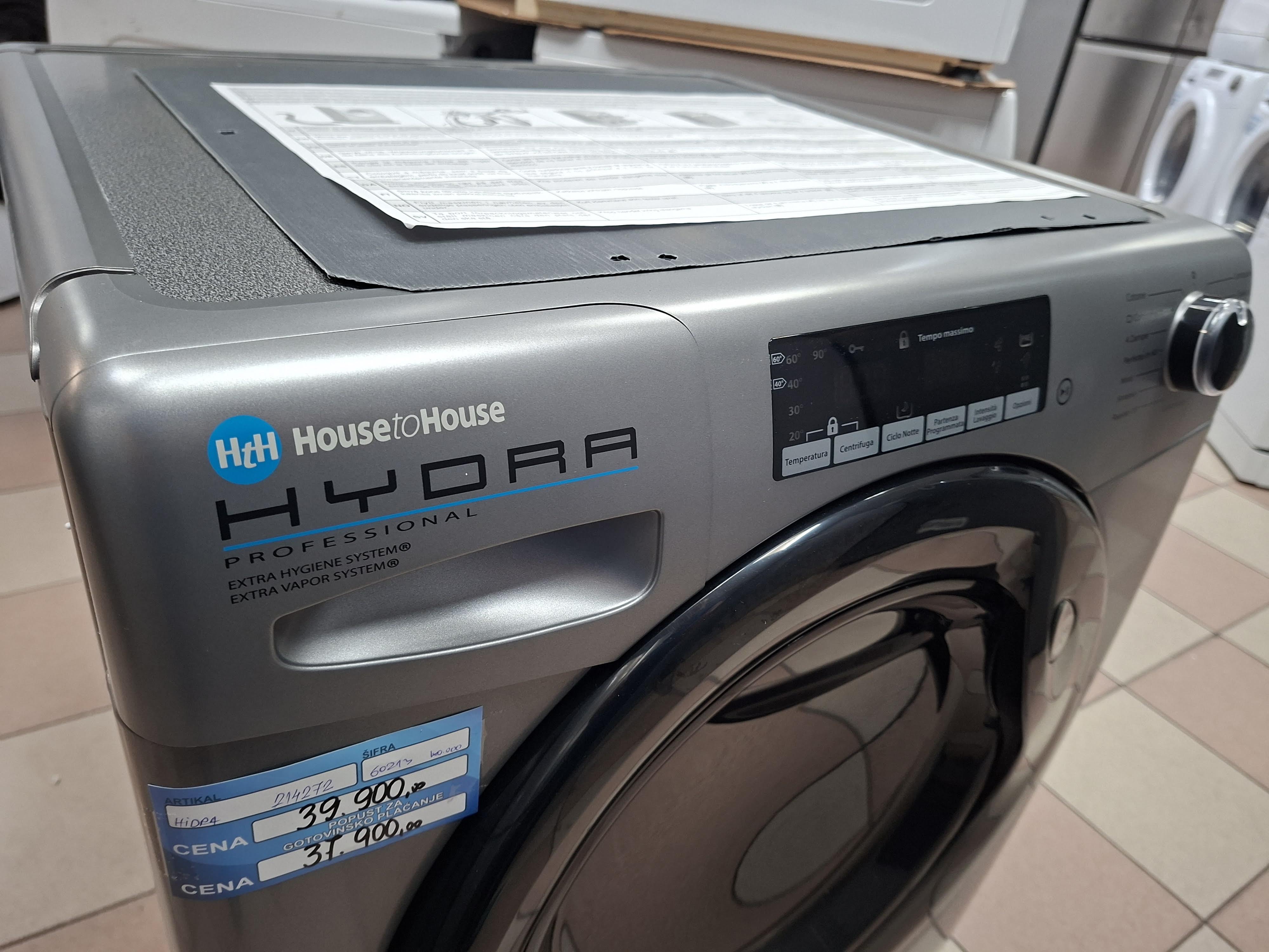 Veš mašina House To House HYDRA Pro-37XI, 10 Kg