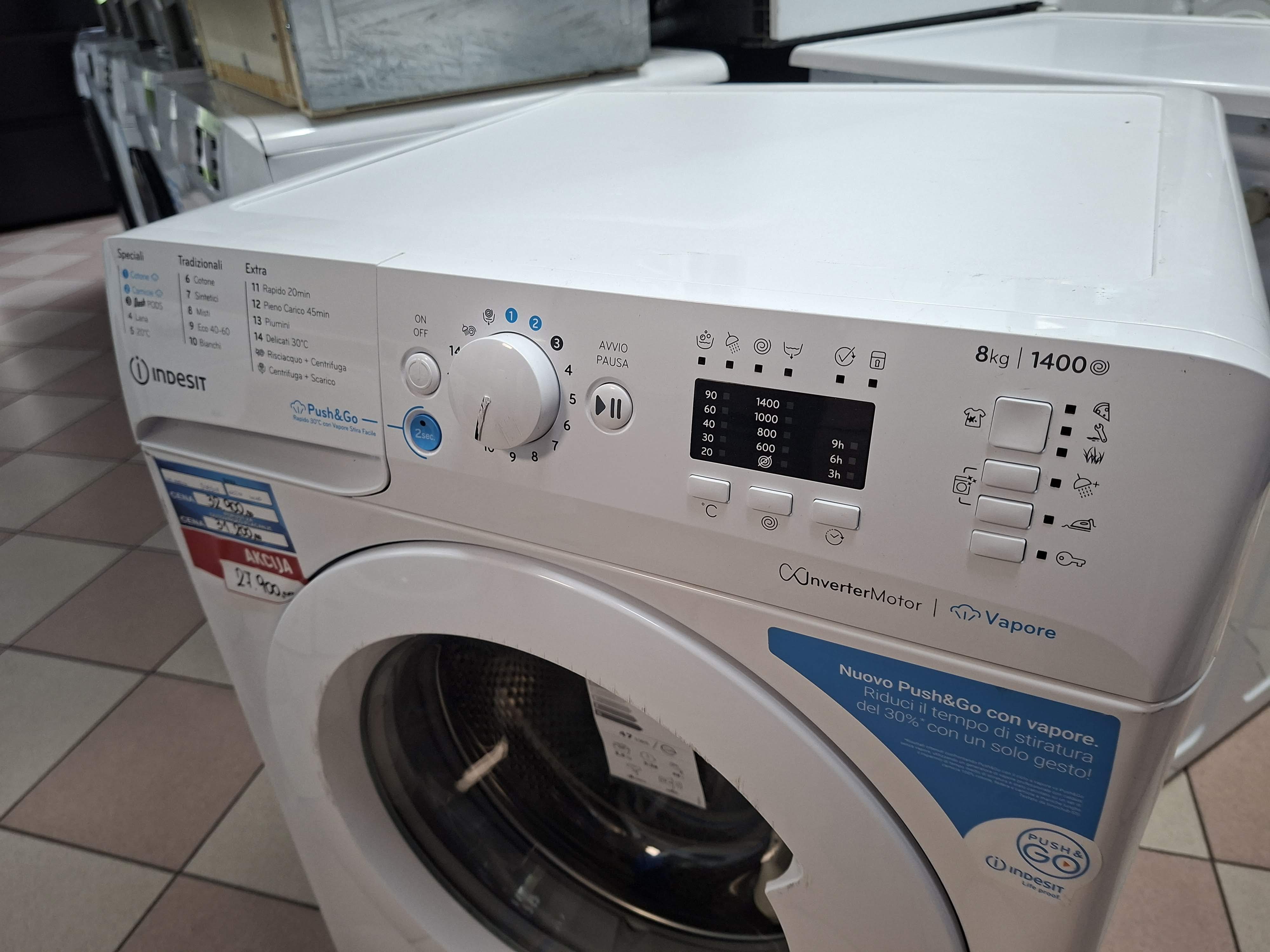 Veš mašina Indesit BWA 81496X WV IT , 8 kg.