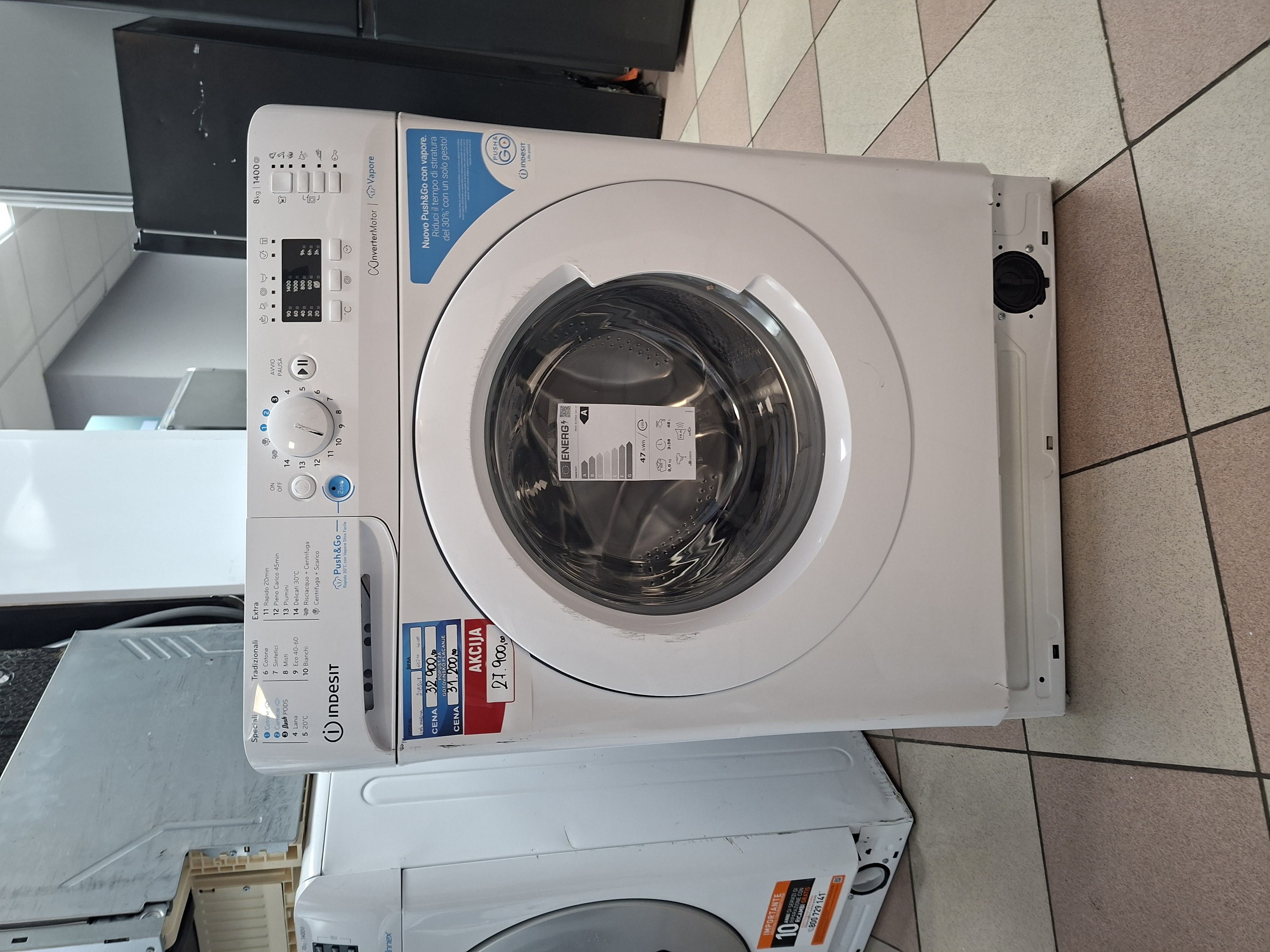 Veš mašina Indesit BWA 81496X WV IT , 8 kg.