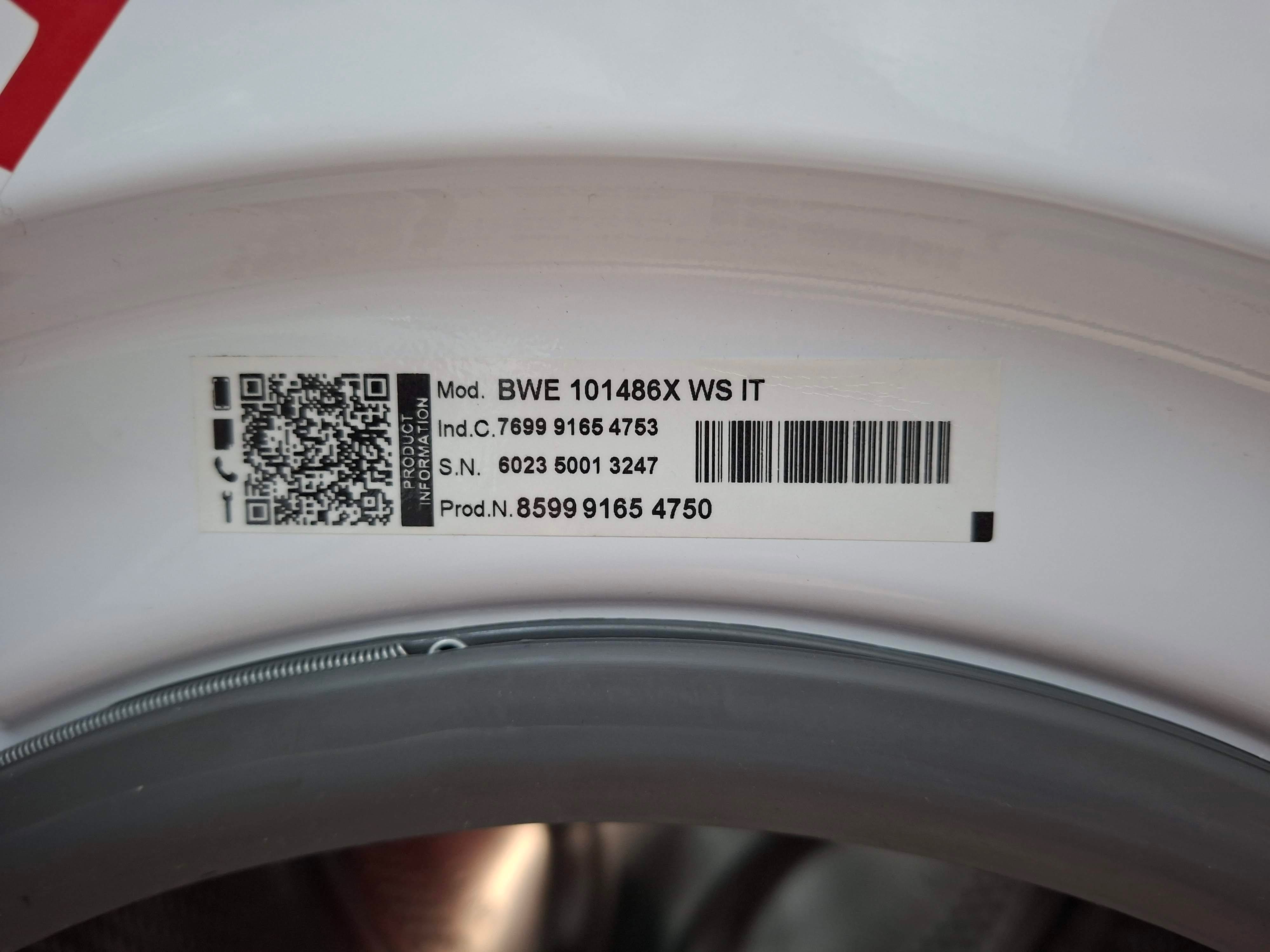 Veš mašina Indesit BWE 101486X WS IT, 10 kg