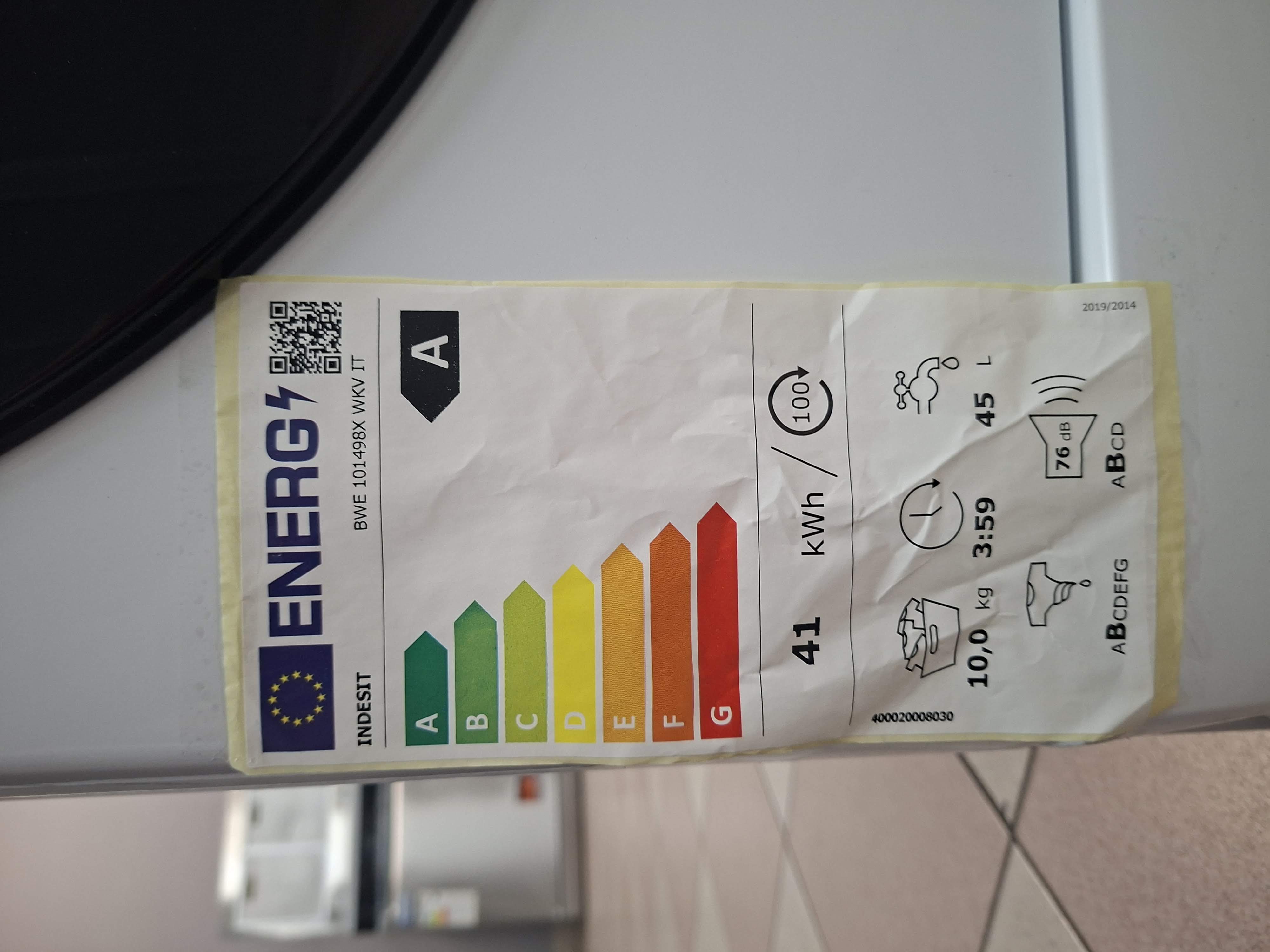 Veš mašina Indesit BWE 101498X WKV IT 