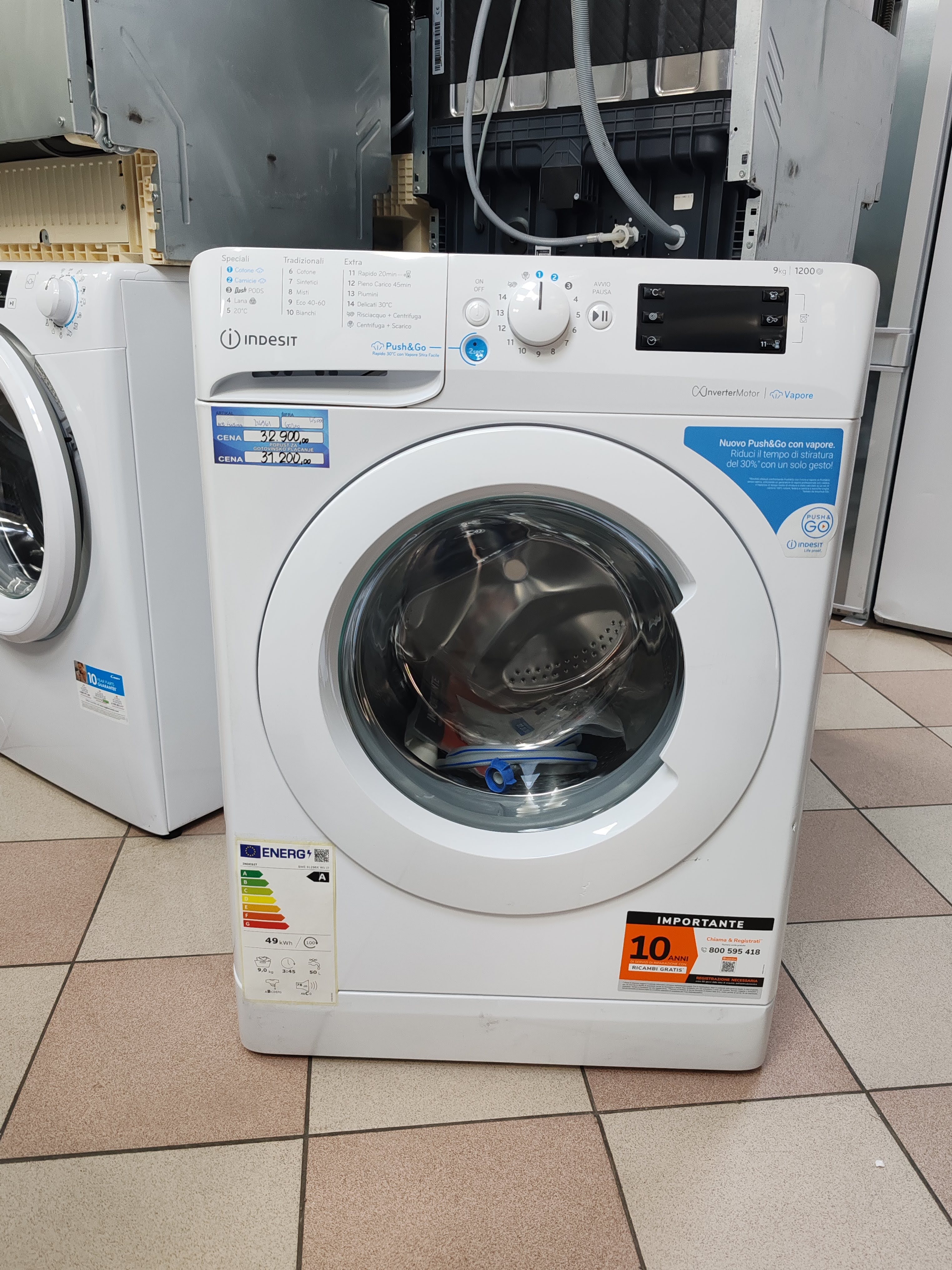 Veš mašina Indesit BWE 91296X WV IT, 9kg