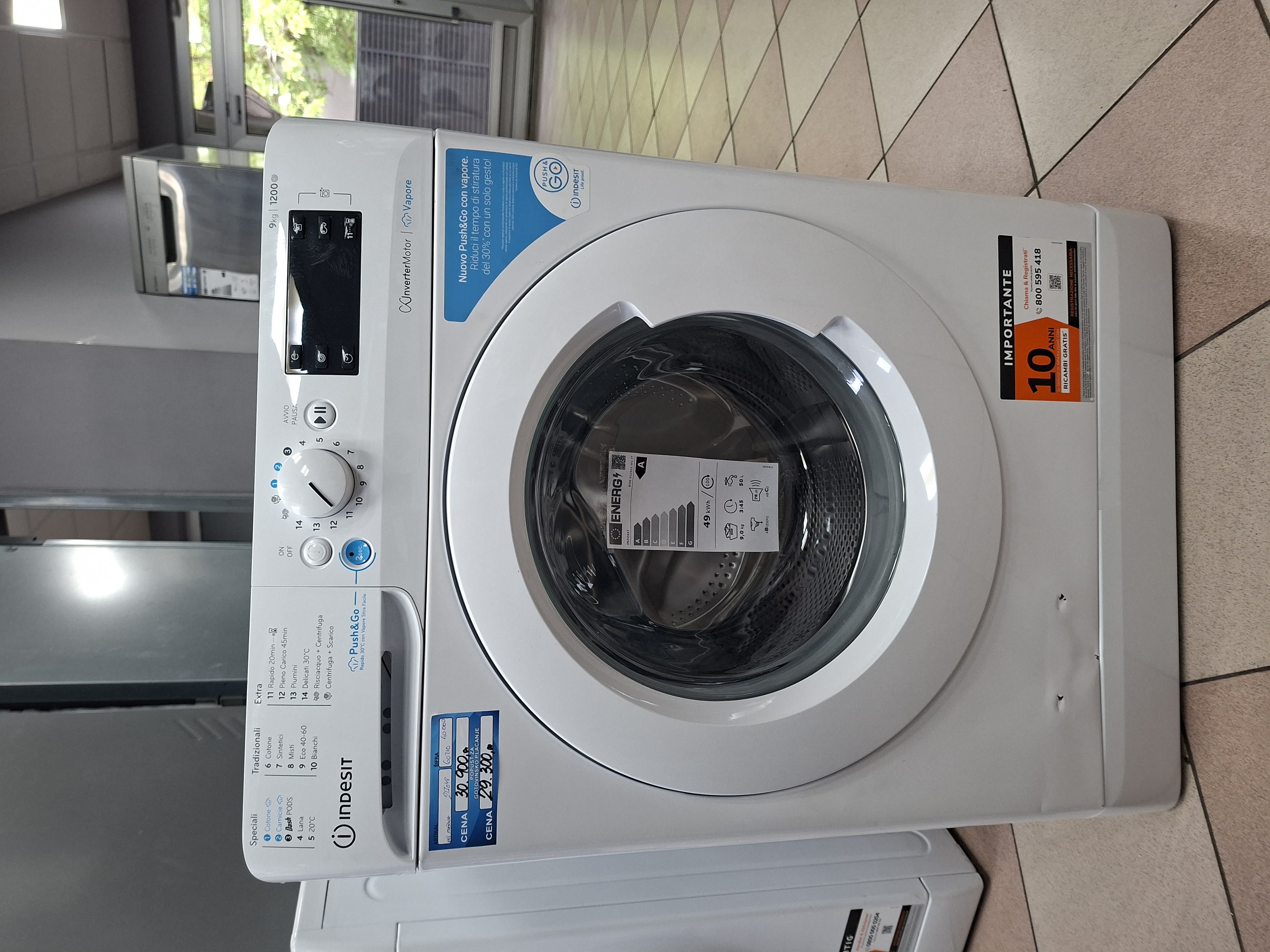Veš mašina Indesit BWE 91296X WV IT, 9kg