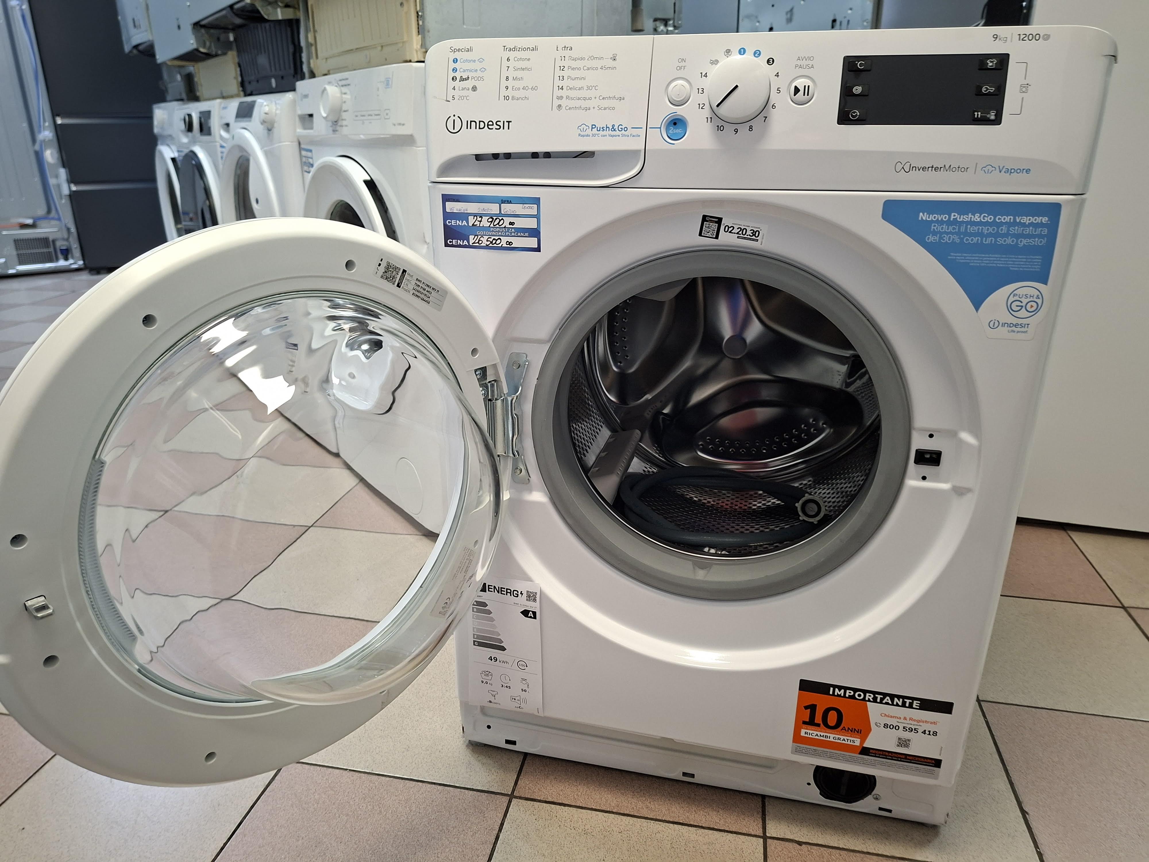 Veš mašina Indesit BWE 91296X WV IT, 9kg
