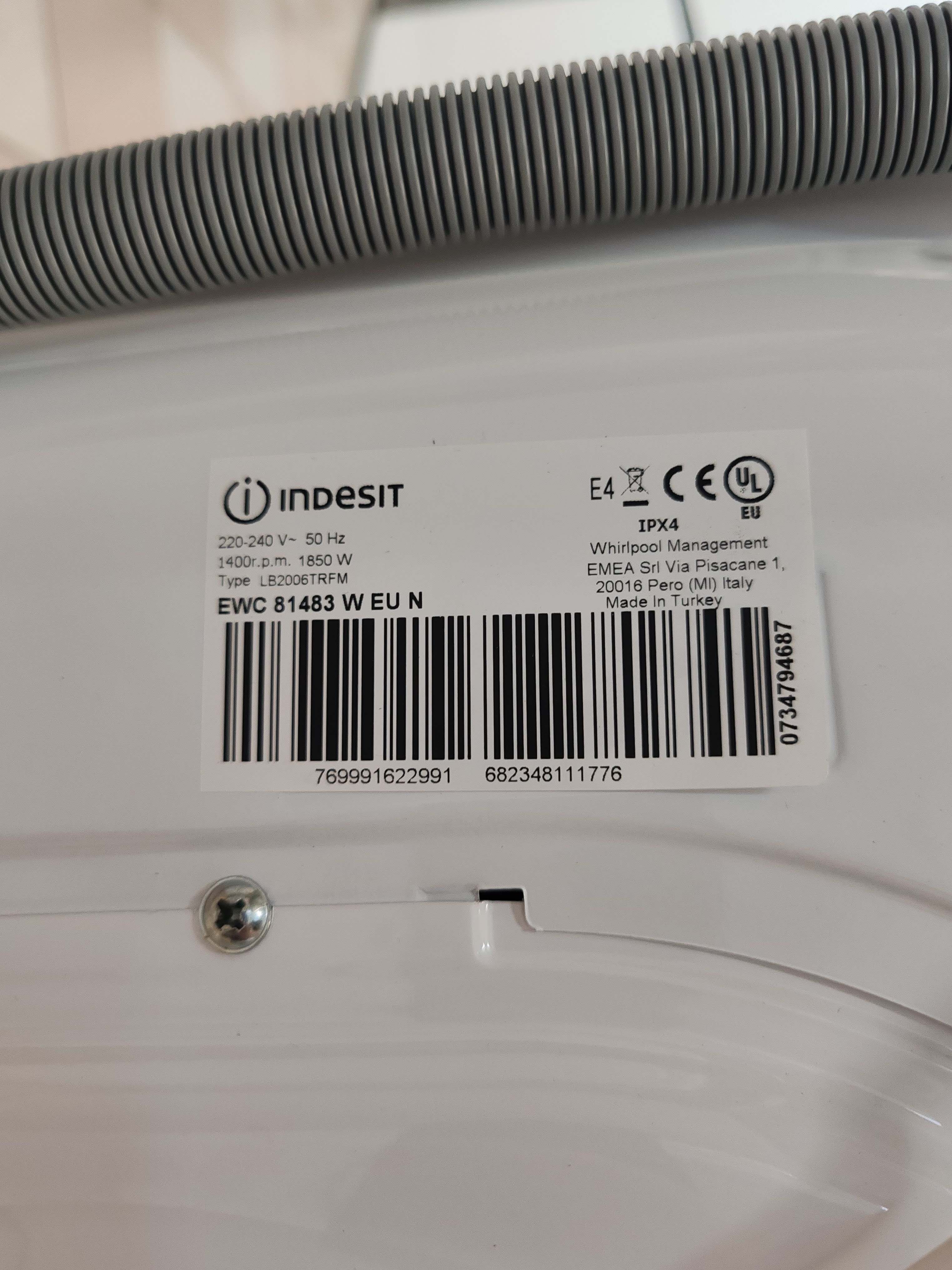 Veš mašina Indesit EWC 81483 W EU N , 8kg