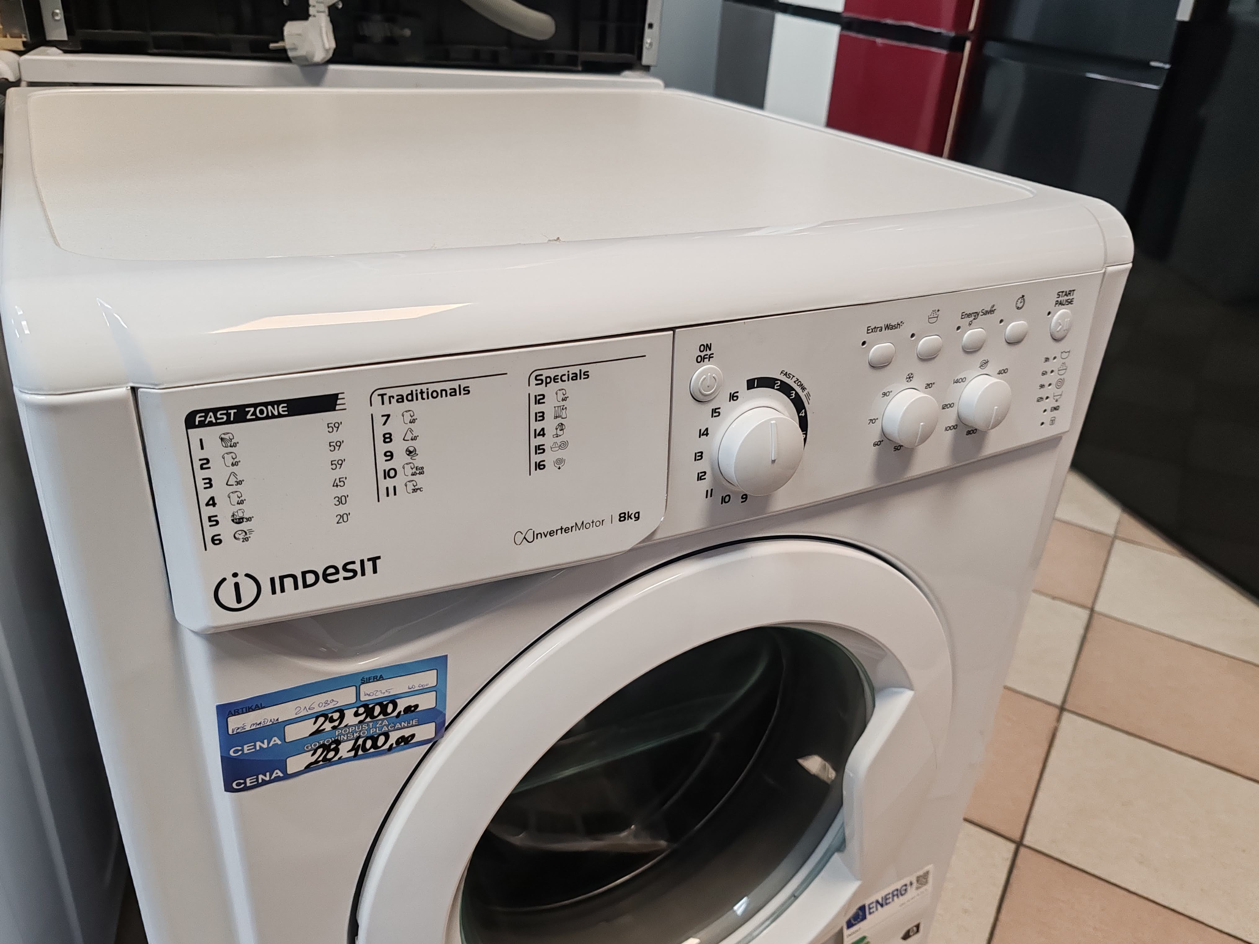 Veš mašina Indesit EWC 81483 W EU N , 8kg