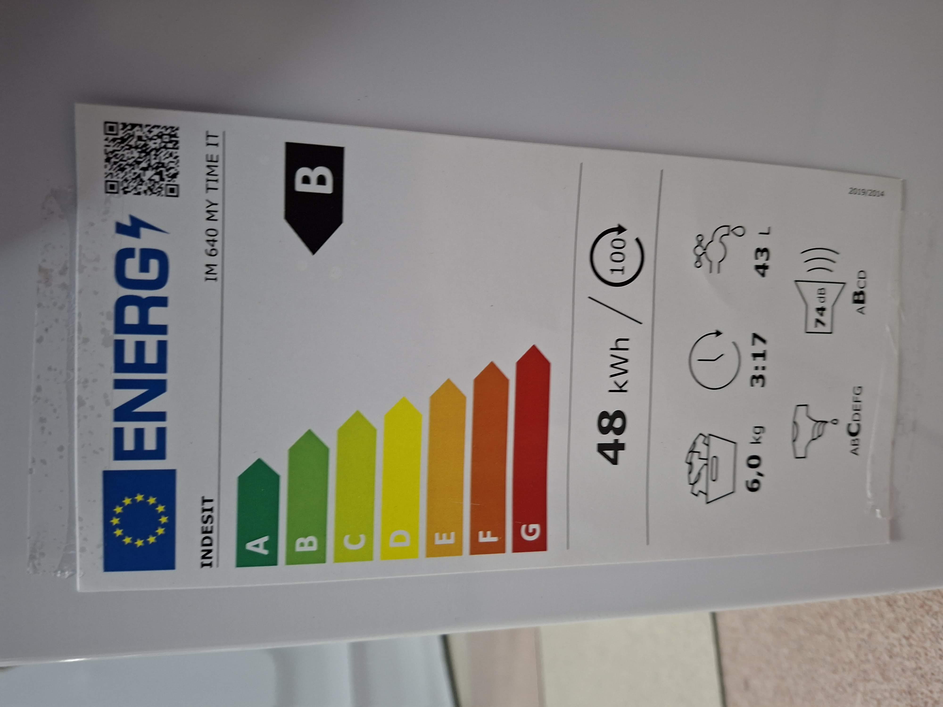 Veš mašina Indesit IM 640 MY TIME IT , 6 kg, slim
