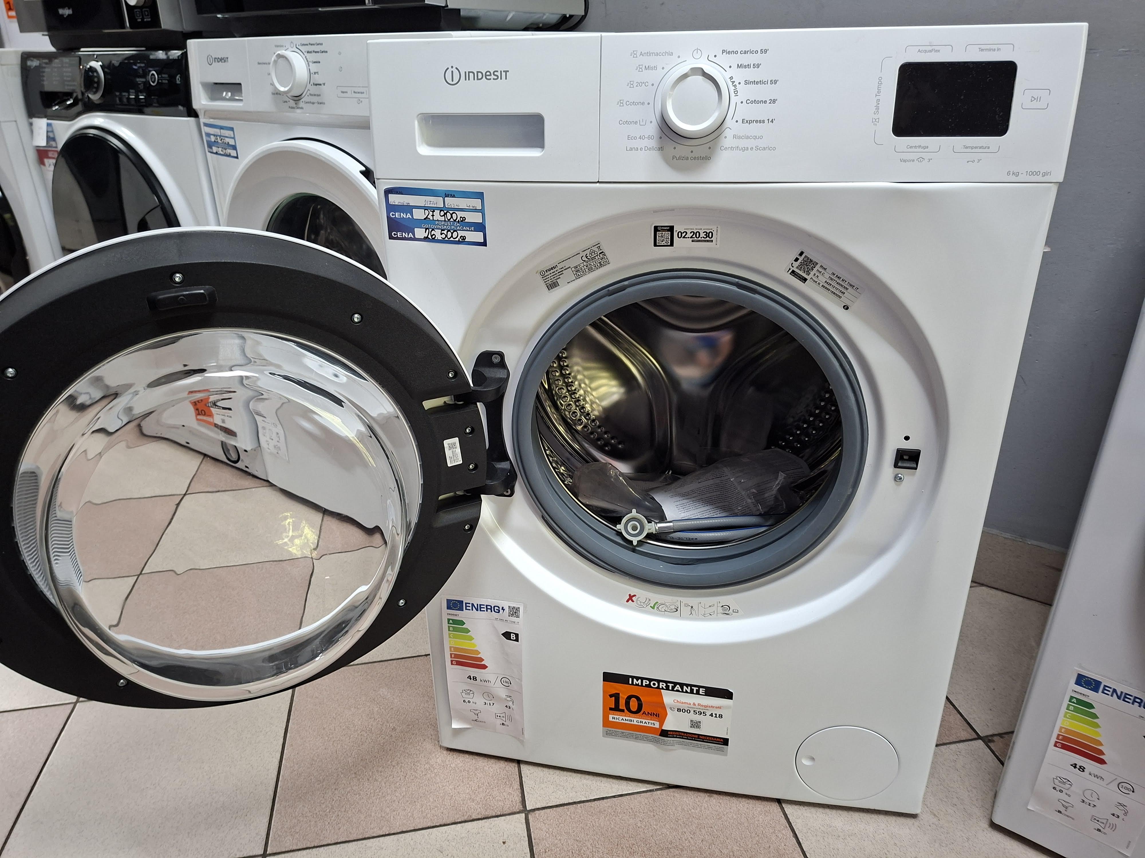 Veš mašina Indesit IM 640 MY TIME IT (2) , 6 kg, slim