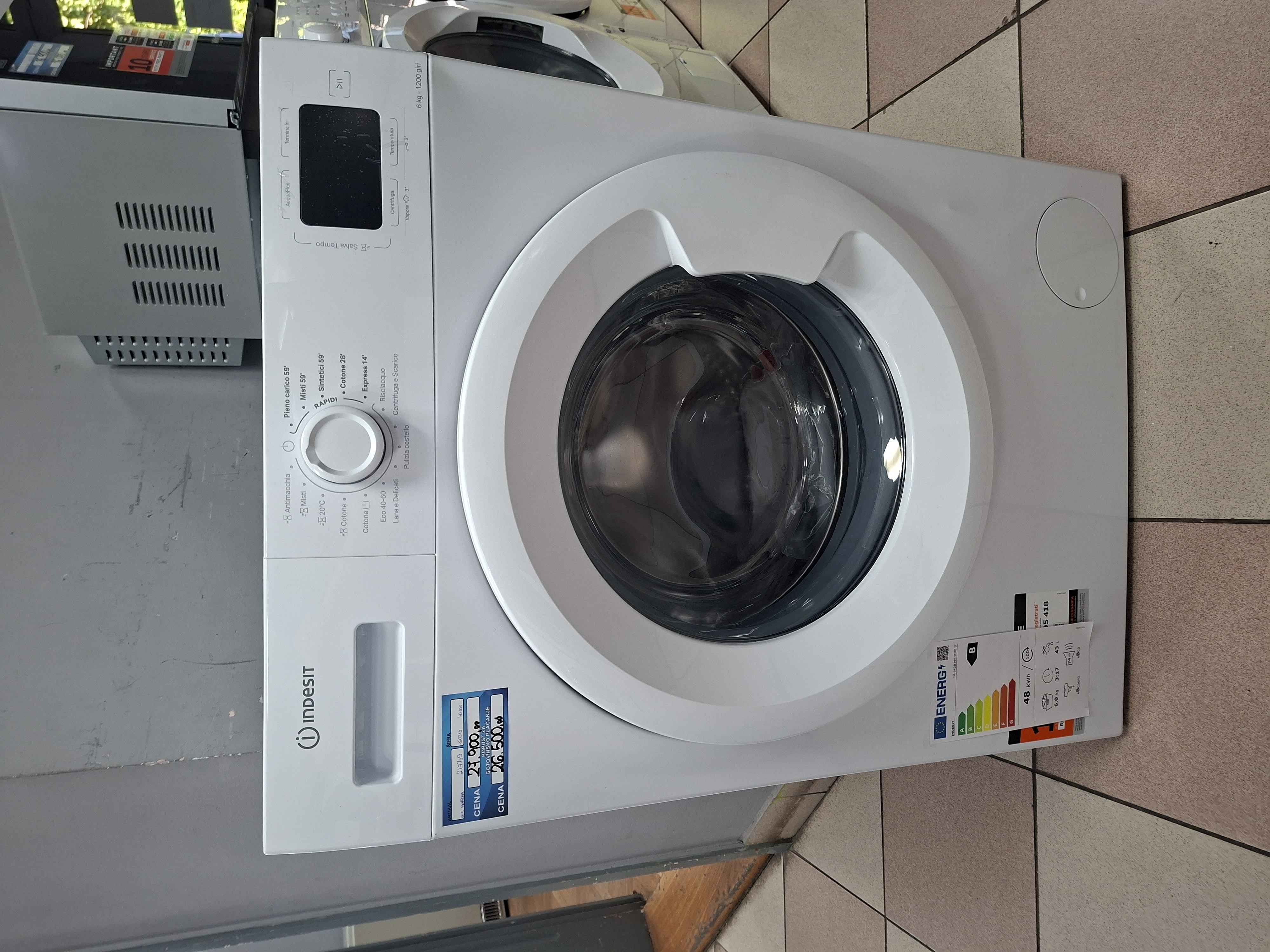 Veš mašina Indesit IM 642B MY TIME IT (2) ,slim, 6 kg