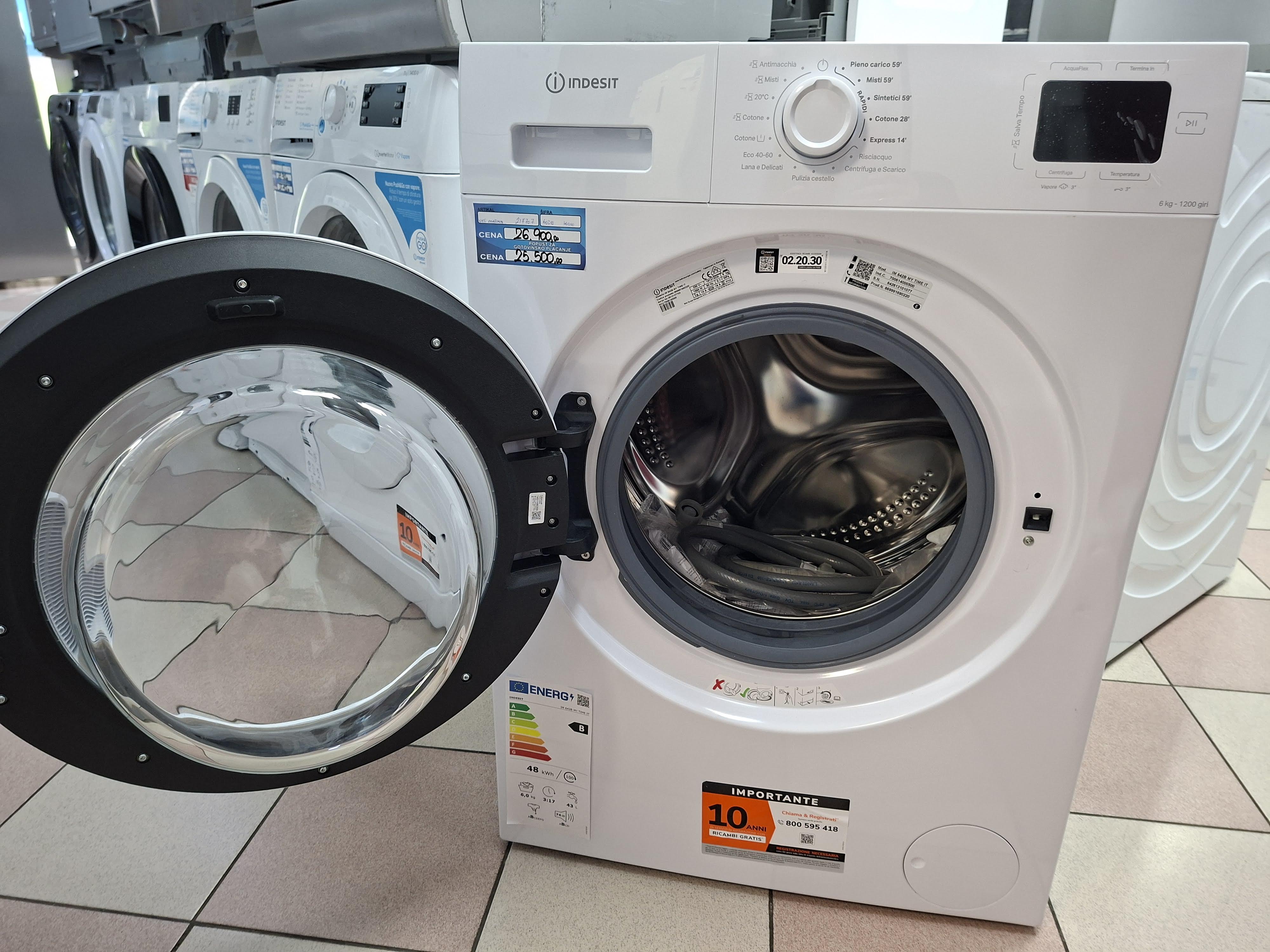 Veš mašina Indesit IM 642B MY TIME IT , 6 kg