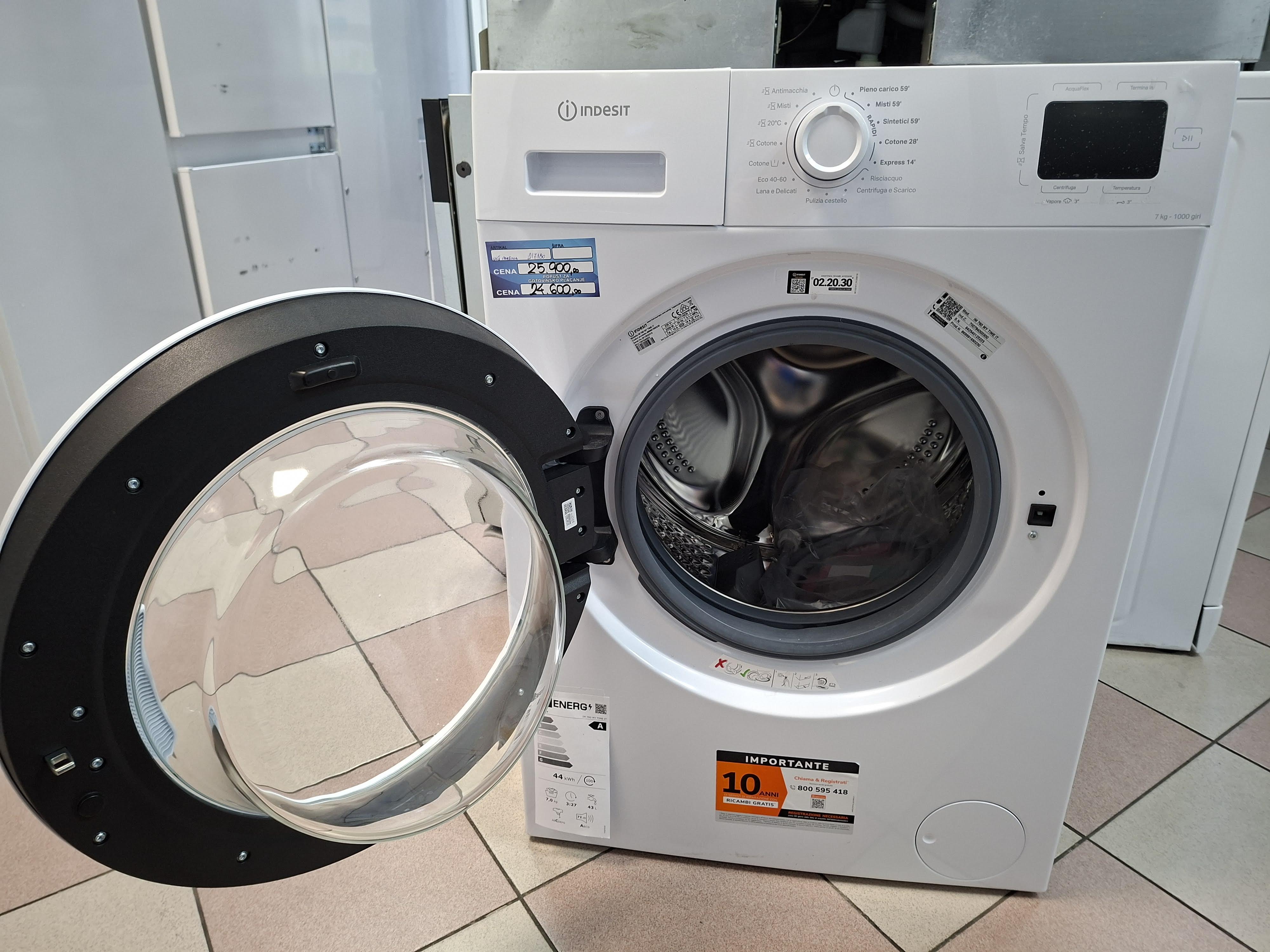 Veš mašina Indesit IM 760 MY TIME IT , 7 kg, slim